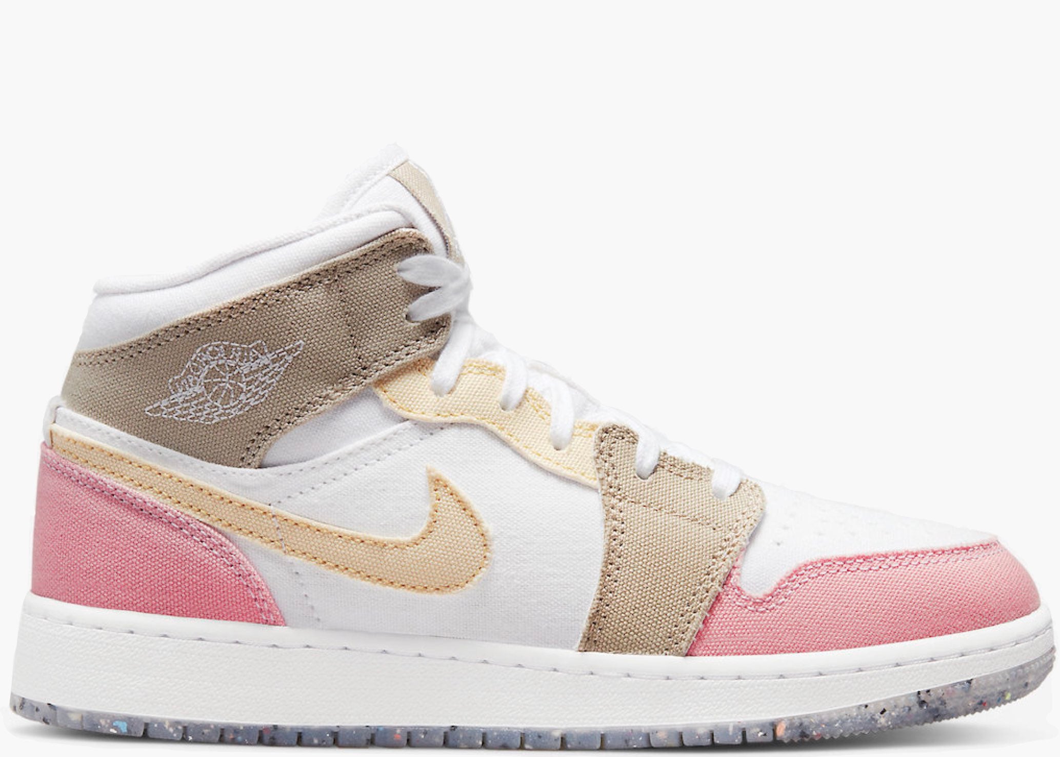 Nike Air Jordan 1 Mid Pastel Grind (GS) | Hype Clothinga 
