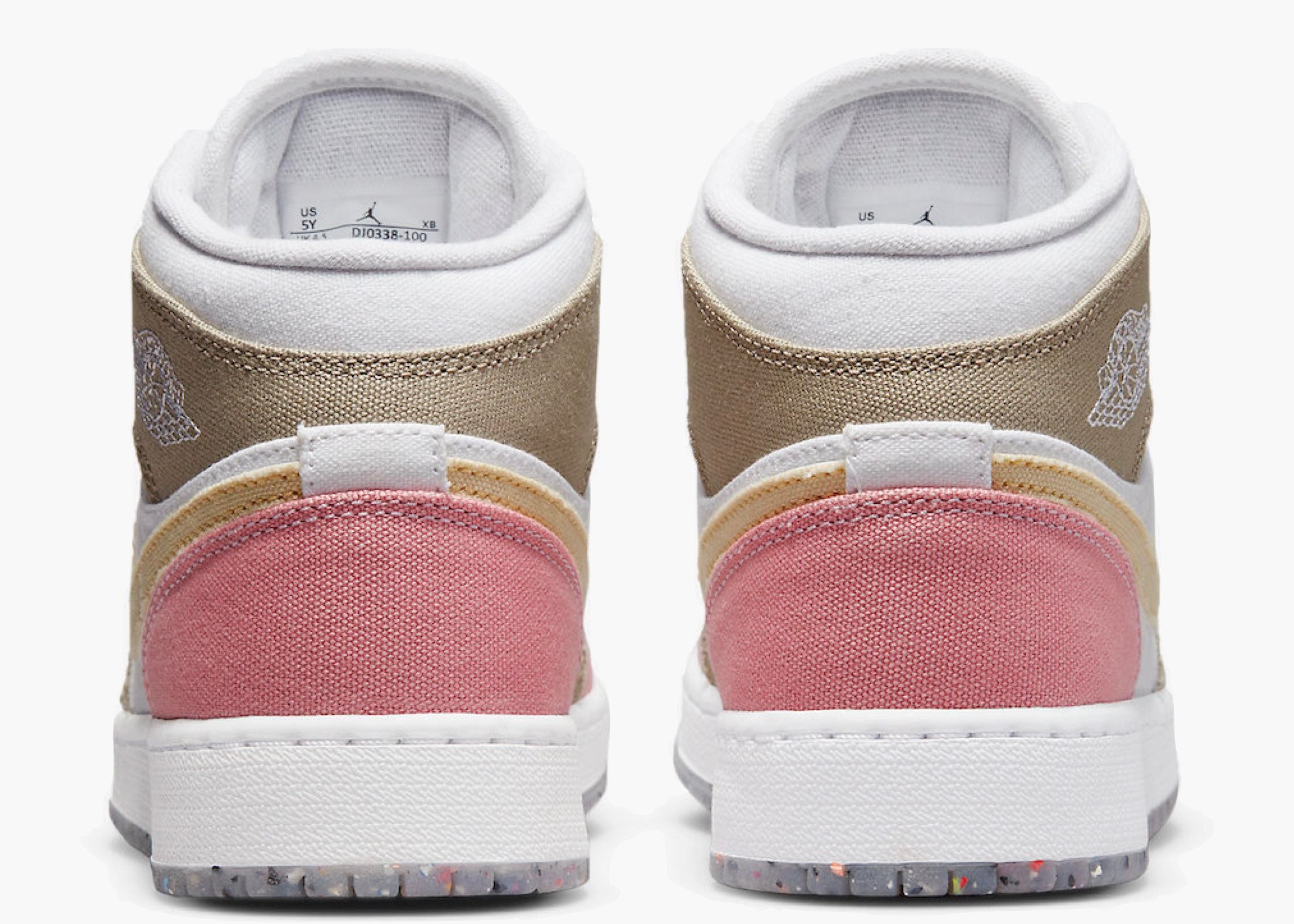 Nike Air Jordan 1 Mid Pastel Grind (GS) | Hype Clothinga 