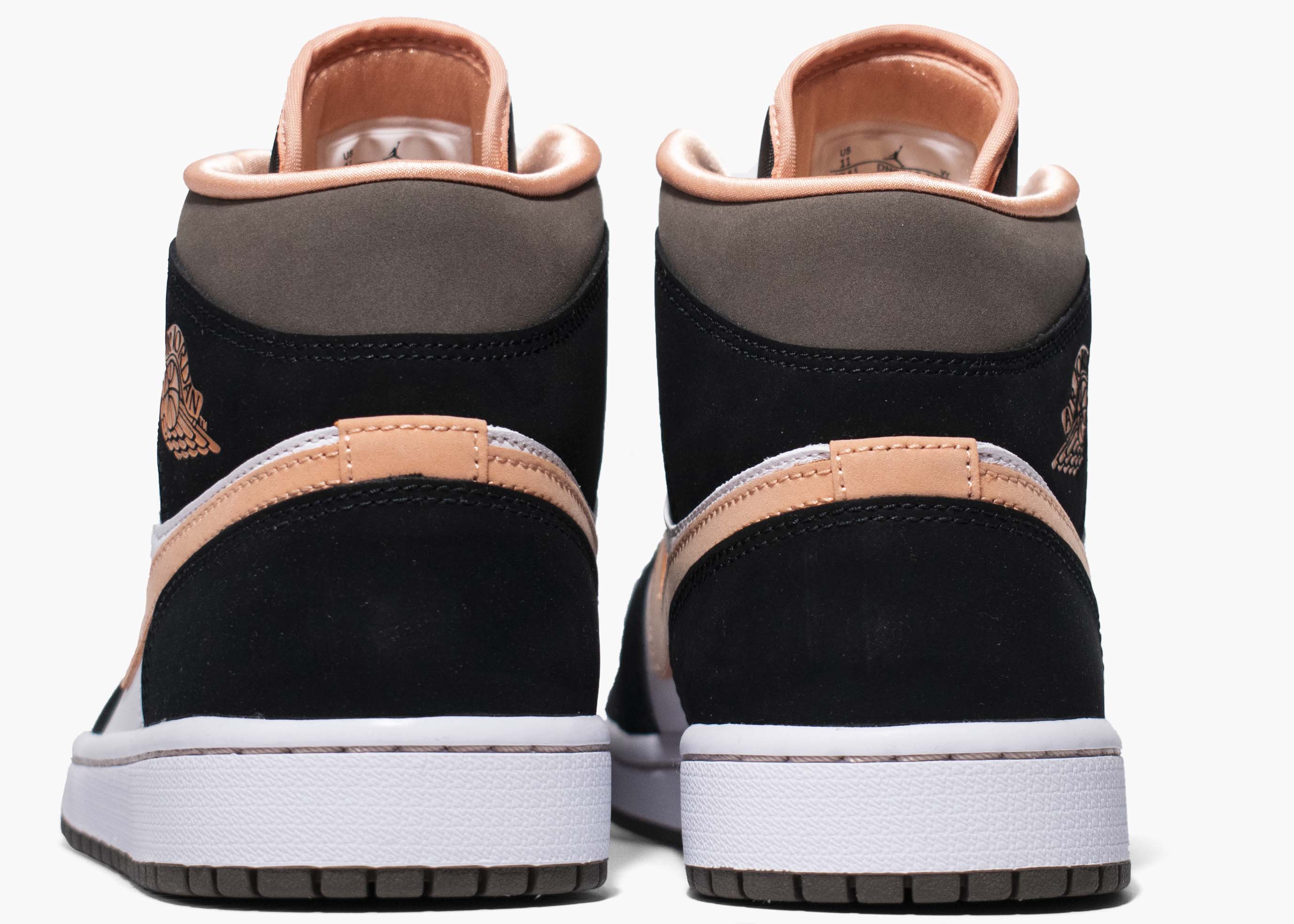 Nike Air Jordan 1 Mid Peach Mocha (W) Hype Clothinga Limited Edition