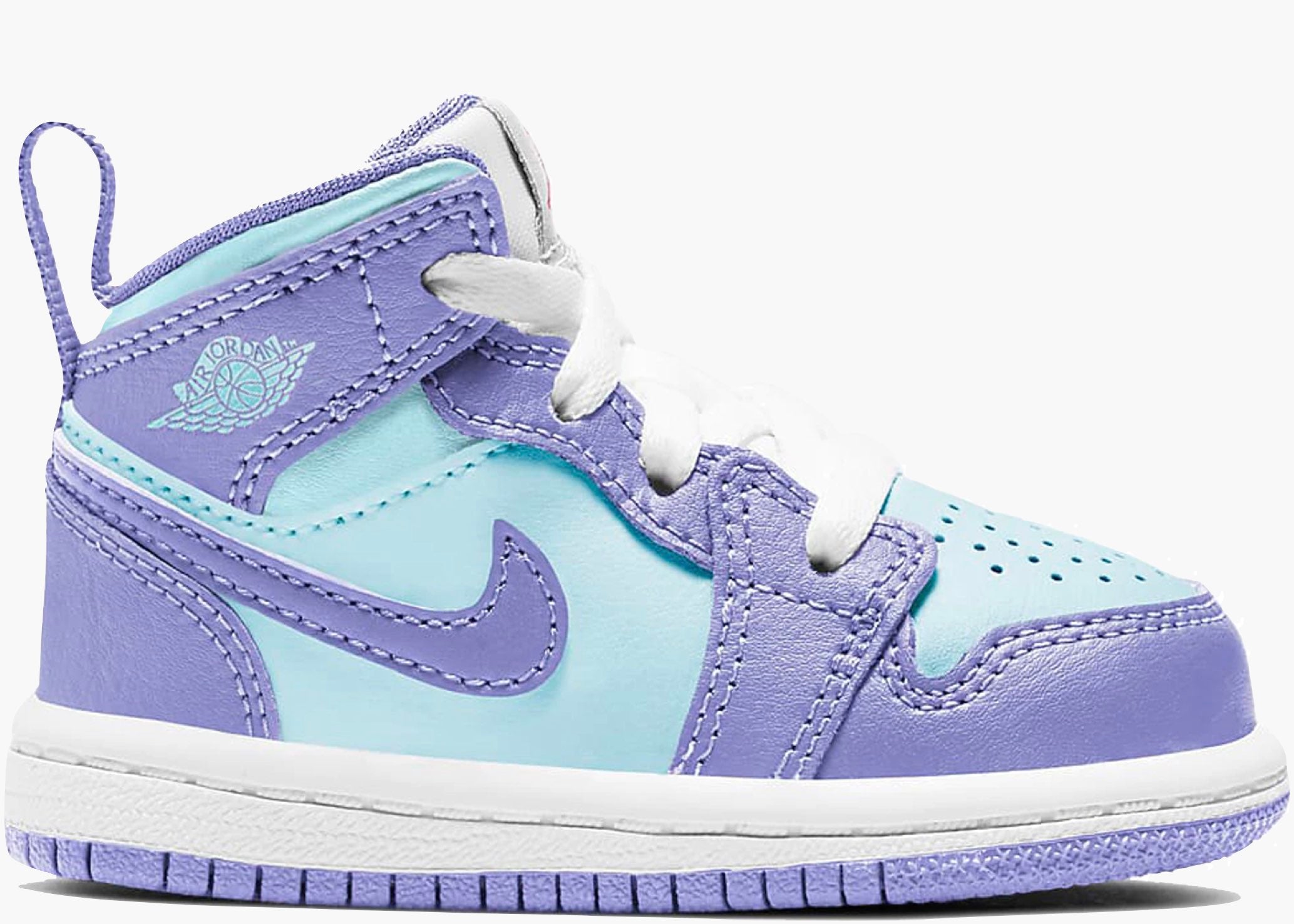 Nike Air Jordan 1 Mid Purple Aqua (TD)