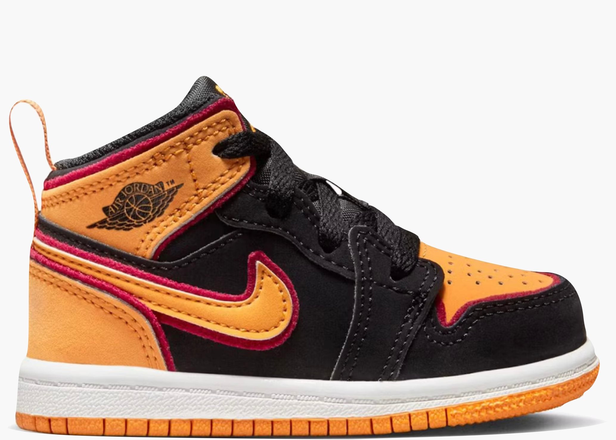 Nike Air Jordan 1 Mid SE Black Vivid Orange (TD) FJ4926-008 Hype Clothinga Limited Edition