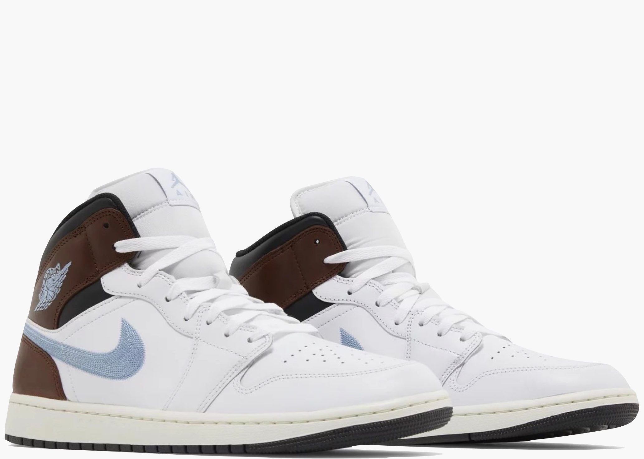Nike Air Jordan 1 Mid SE Brown Blue Grey FQ7831-142 Hype Clothinga Limited Edition