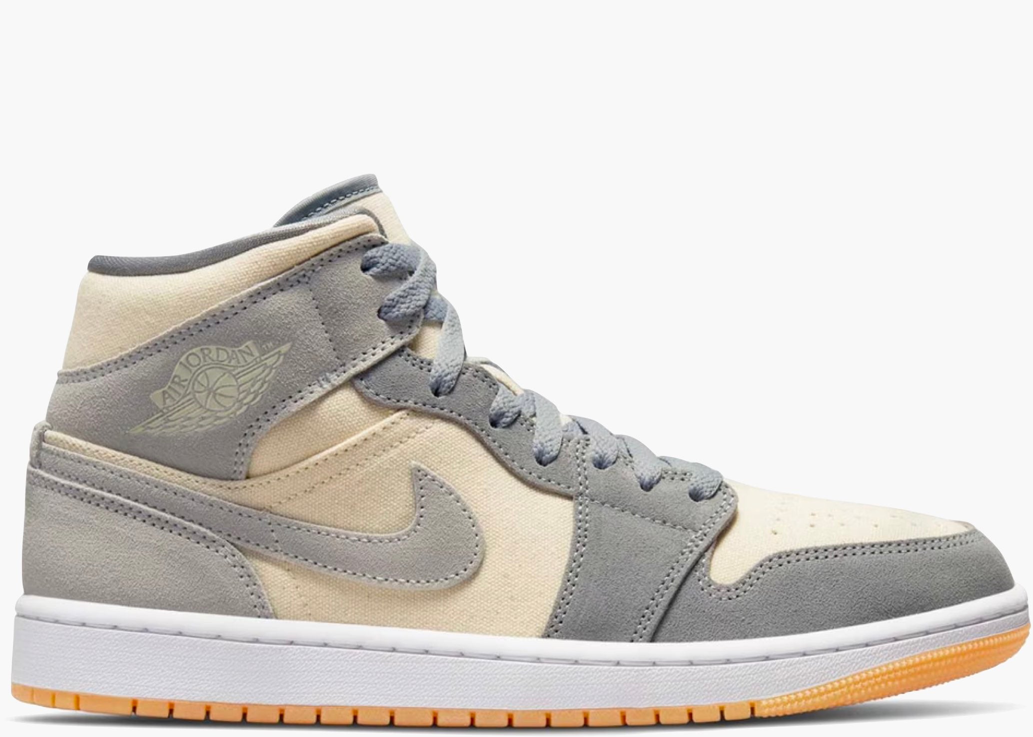 Nike Air Jordan 1 Mid SE Coconut Milk Particle Grey  DN4281-100 Hype Clothinga Limited Edition