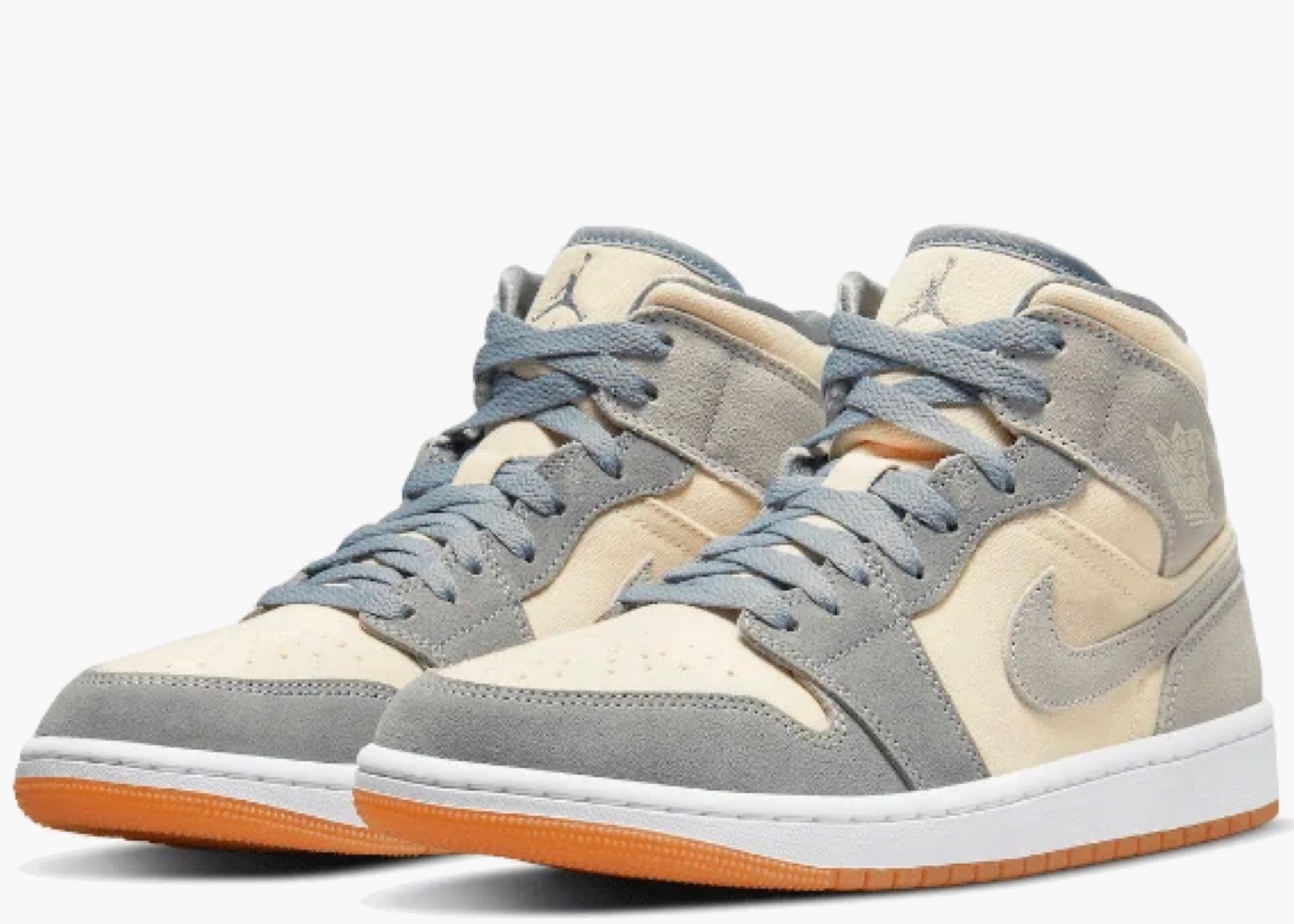 Nike Air Jordan 1 Mid SE Coconut Milk Particle Grey  DN4281-100 Hype Clothinga Limited Edition