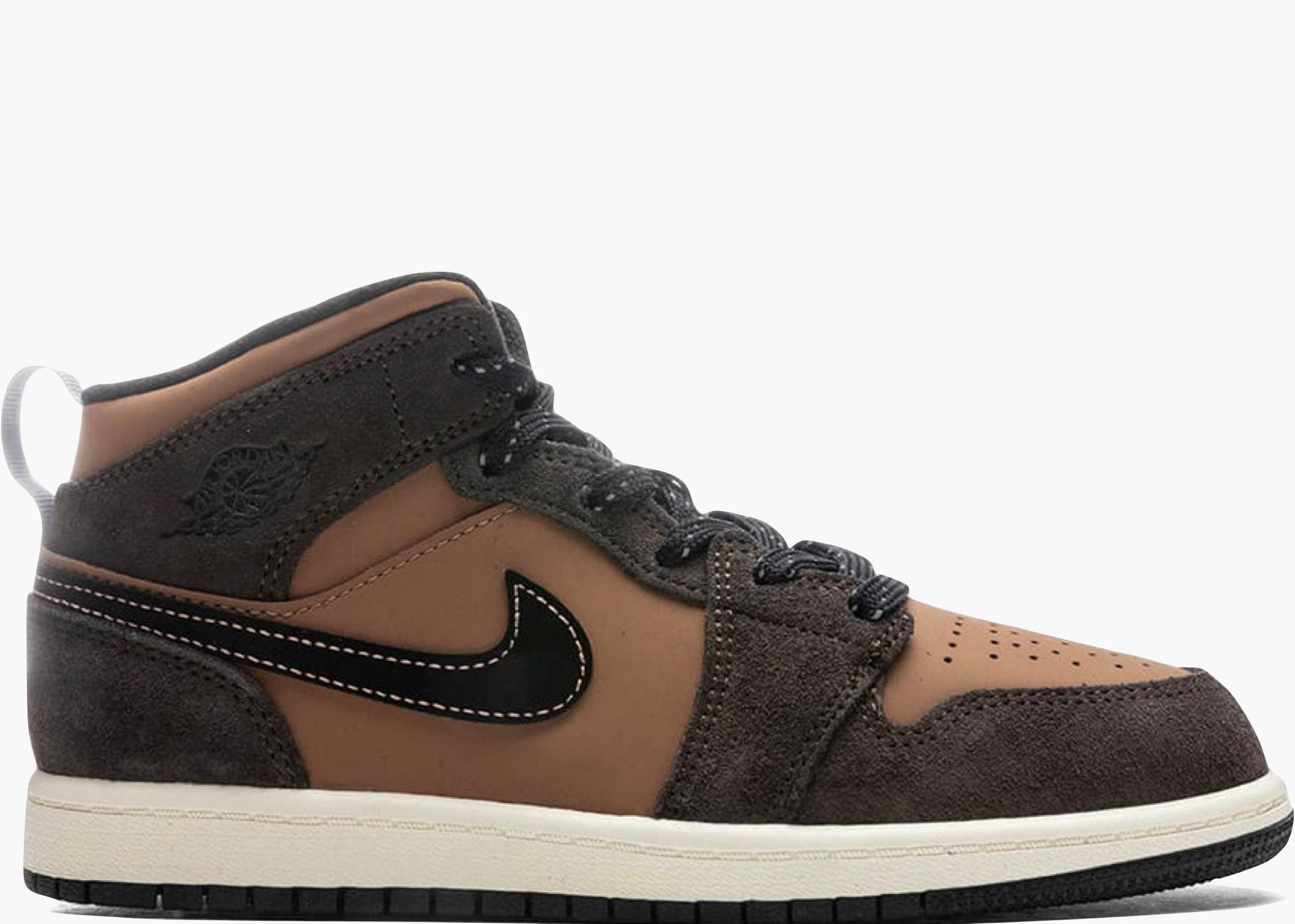 Nike Air Jordan 1 Mid SE Dark Chocolate (PS) Hype Clothinga Limited Edition