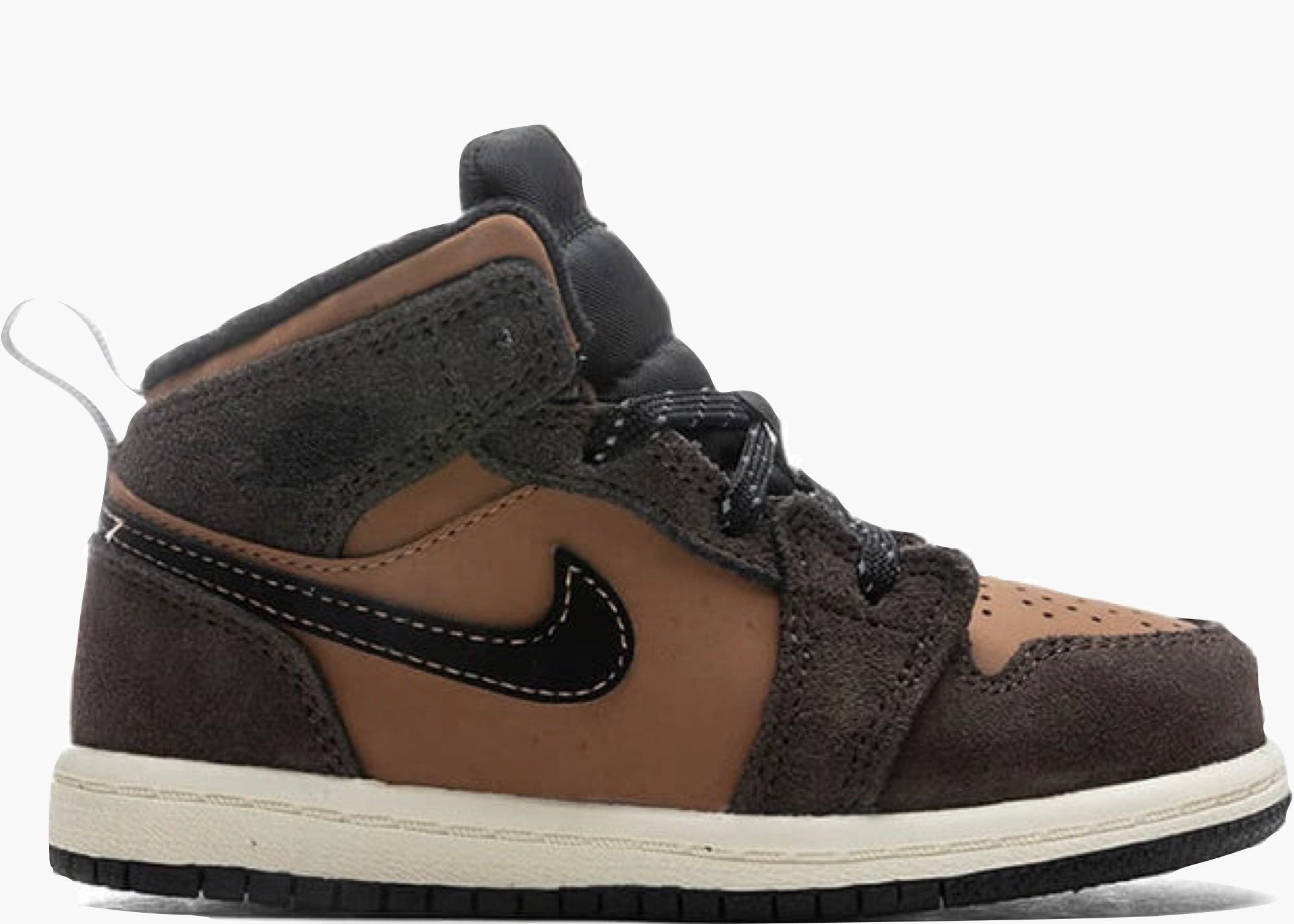 Nike Air Jordan 1 Mid SE Dark Chocolate (TD) Hype Clothinga Limited Edition