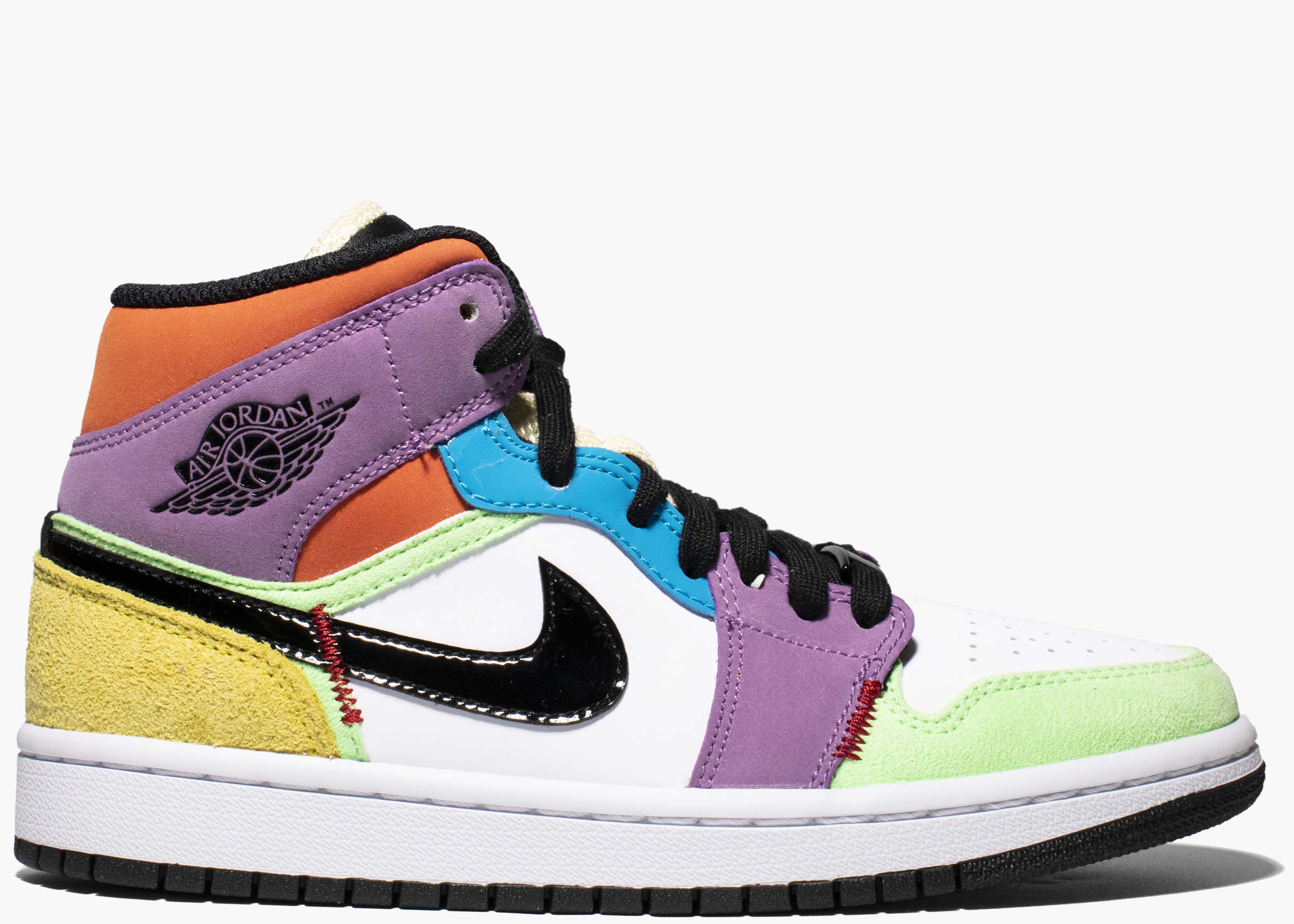 Nike Air Jordan 1 Mid SE Multi-Color (W) CW1140-100 Hype Clothinga Limited Edition
