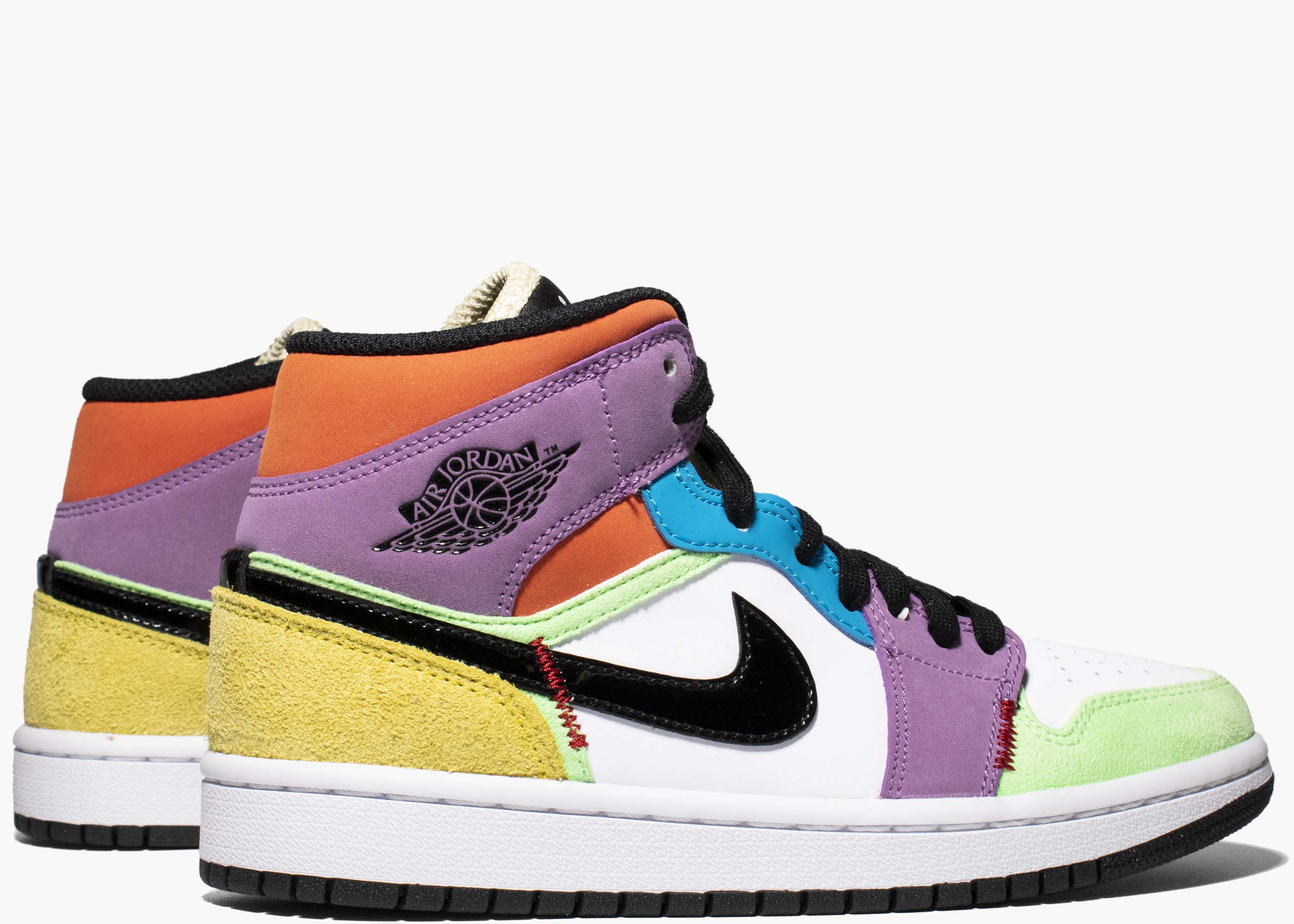 Nike Air Jordan 1 Mid SE Multi-Color (W) CW1140-100 Hype Clothinga Limited Edition