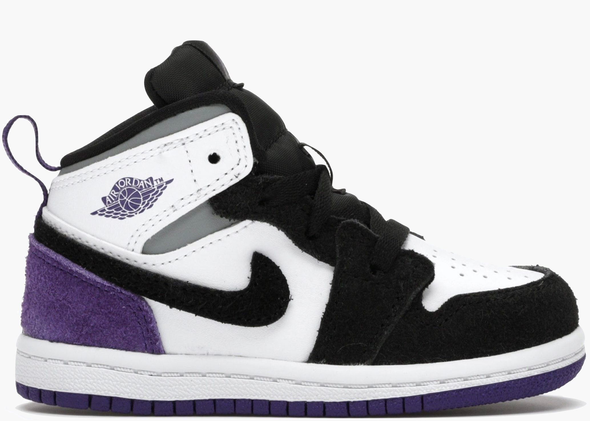 Nike Air Jordan 1 Mid SE Purple (TD) BQ6933-105 Hype Clothinga 