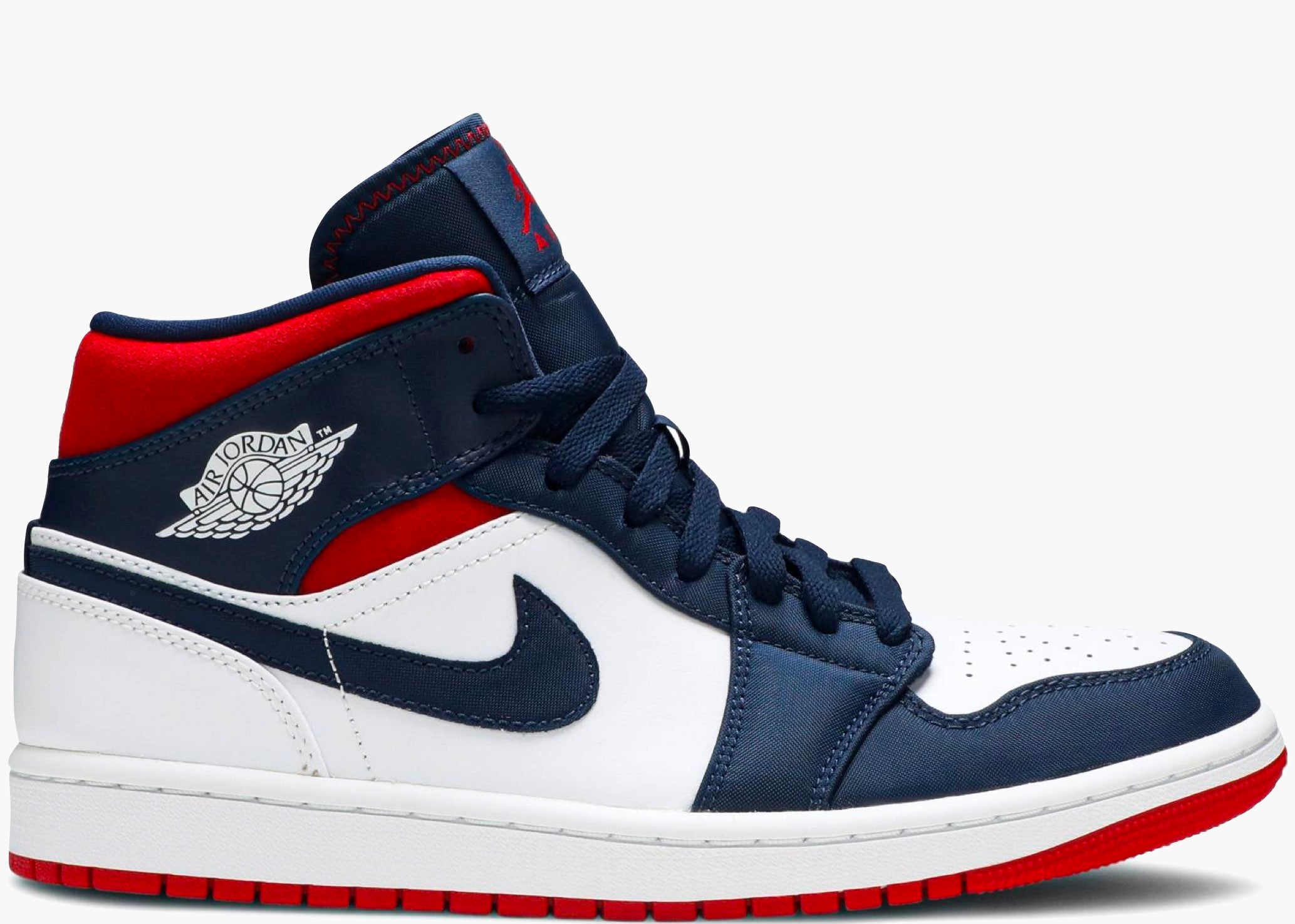 Nike Air Jordan 1 Mid SE Usa 852542-104 Hype Clothinga