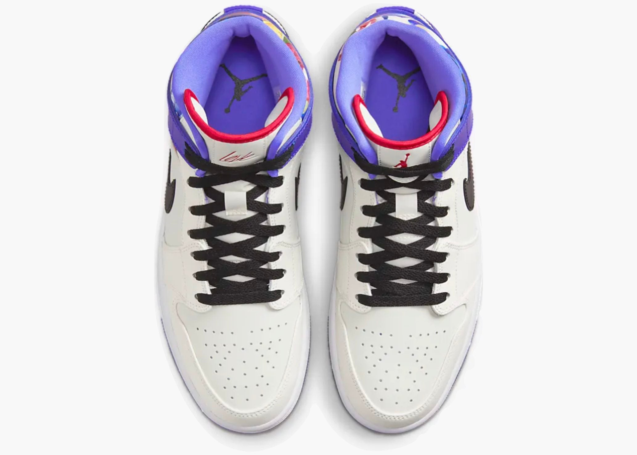 Nike Air Jordan 1 Mid SE Valentine's Day Flowers FD4330-101 Hype Clothinga Limited Edition