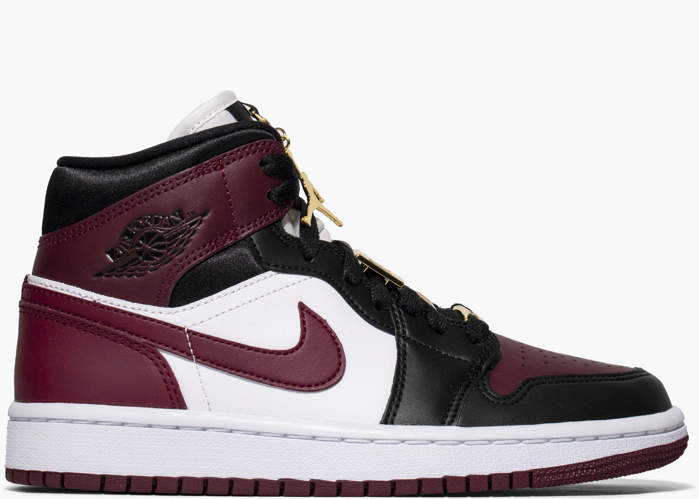 Nike Air Jordan 1 Mid Se Black Dark Beetroot (w) CZ4385-016 Hype Clothinga Limited Edition