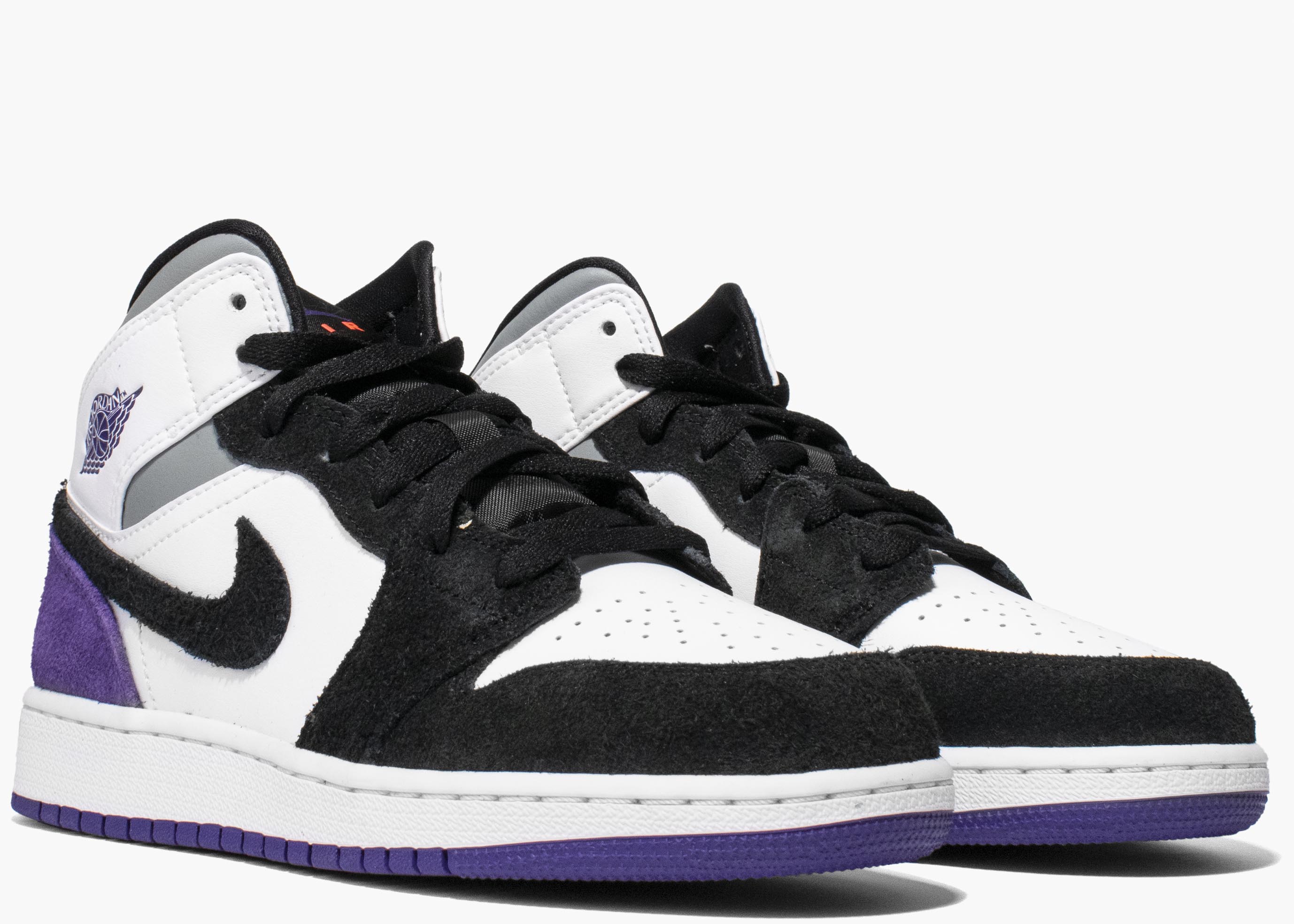 Nike Air Jordan 1 Mid Se Gs Purple BQ6931-105 Hype Clothinga Limited Edition
