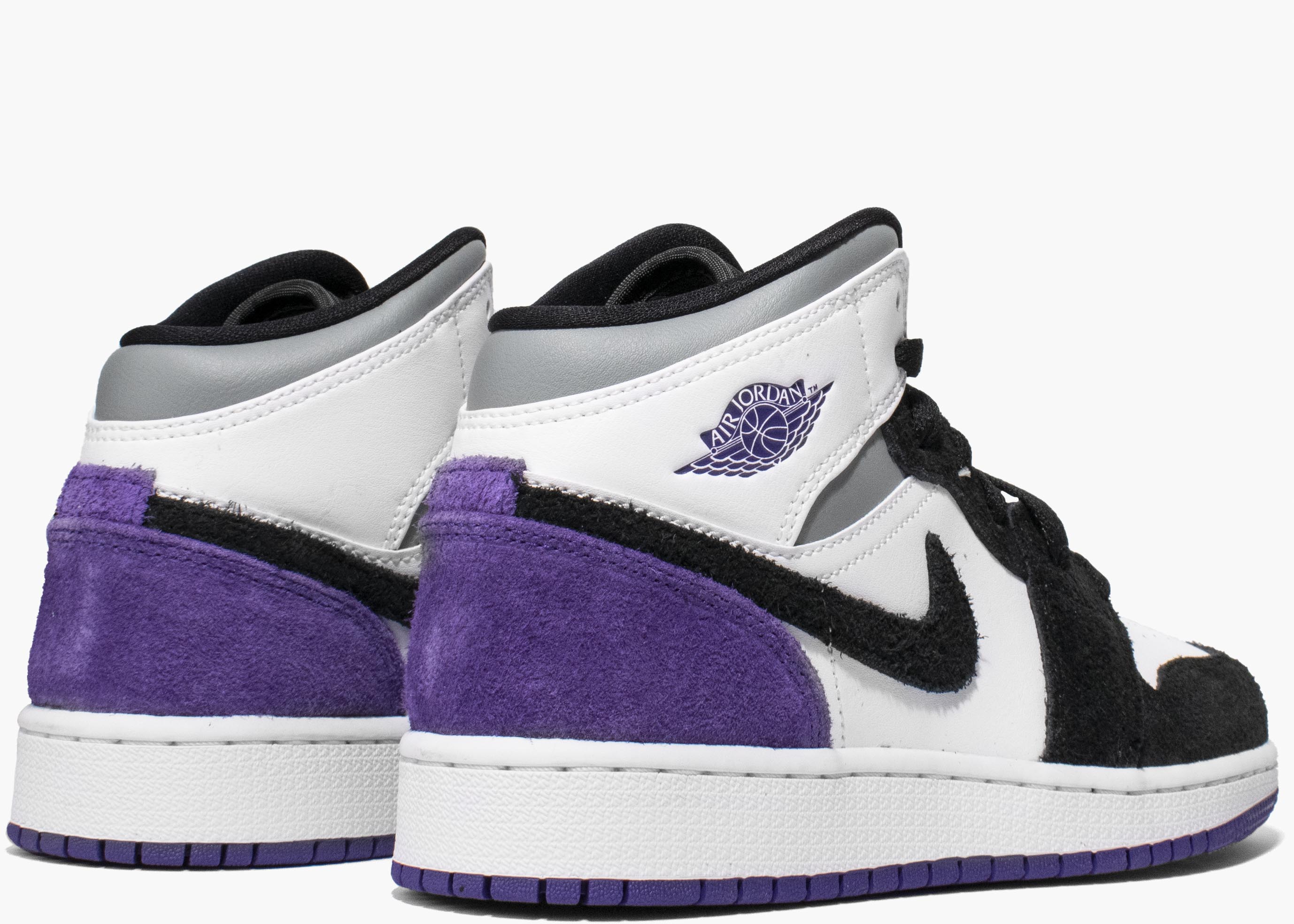 Nike Air Jordan 1 Mid Se Gs Purple BQ6931-105 Hype Clothinga Limited Edition
