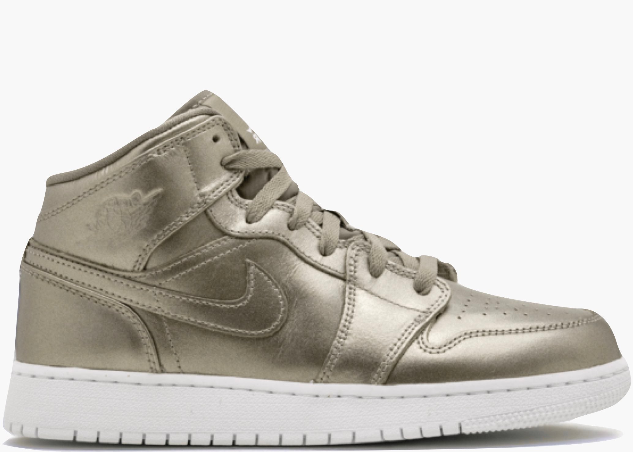 Nike Air Jordan 1 Mid Sepia Stone (gs) AV5174-200 Hype Clothinga