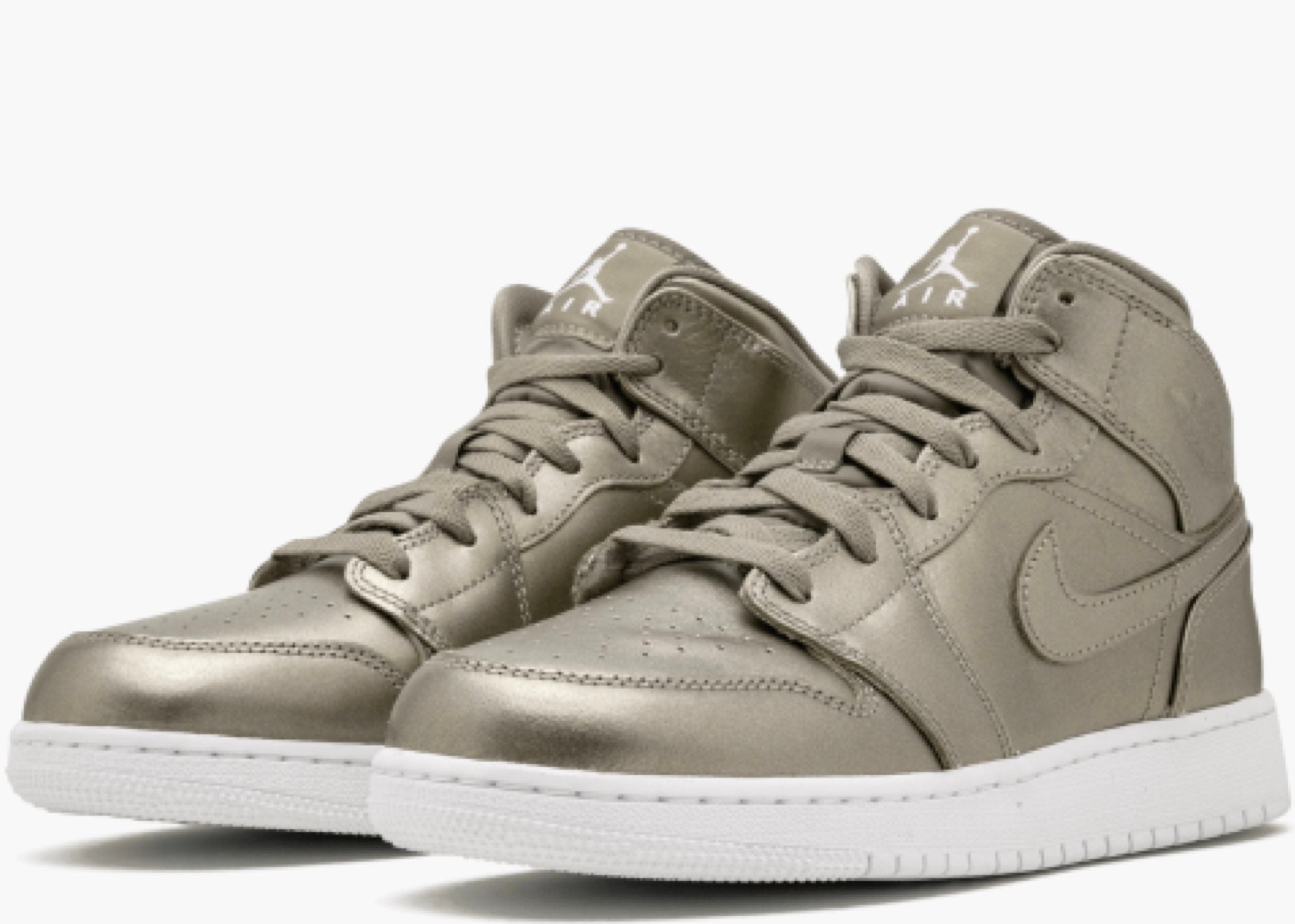 Nike Air Jordan 1 Mid Sepia Stone (gs) AV5174-200 Hype Clothinga