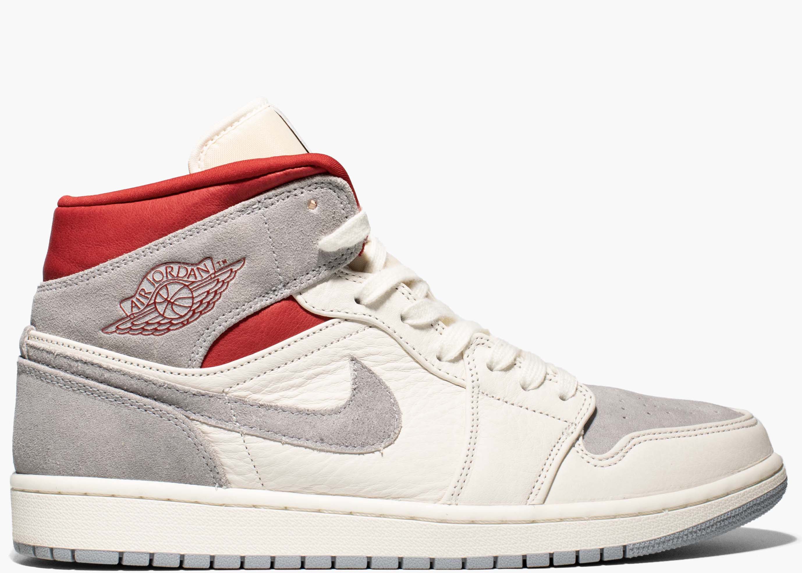 Nike Air Jordan 1 Mid Sneakersnstuff 20th Anniversary CT3443-100 Hype Clothinga Limited Edition 