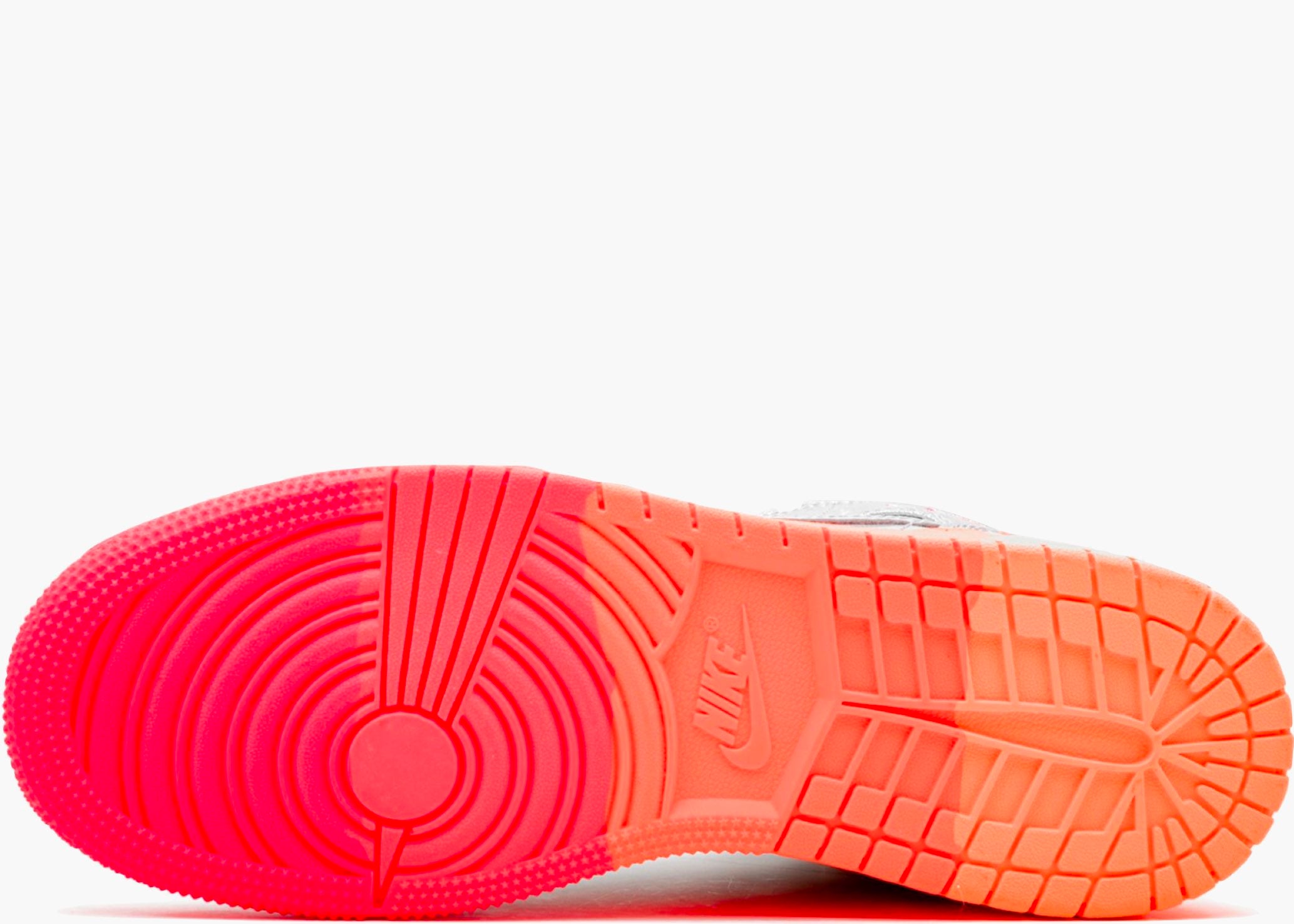 Nike Air Jordan 1 Mid Sunrise (gs) 555112-006 Hype Clothinga