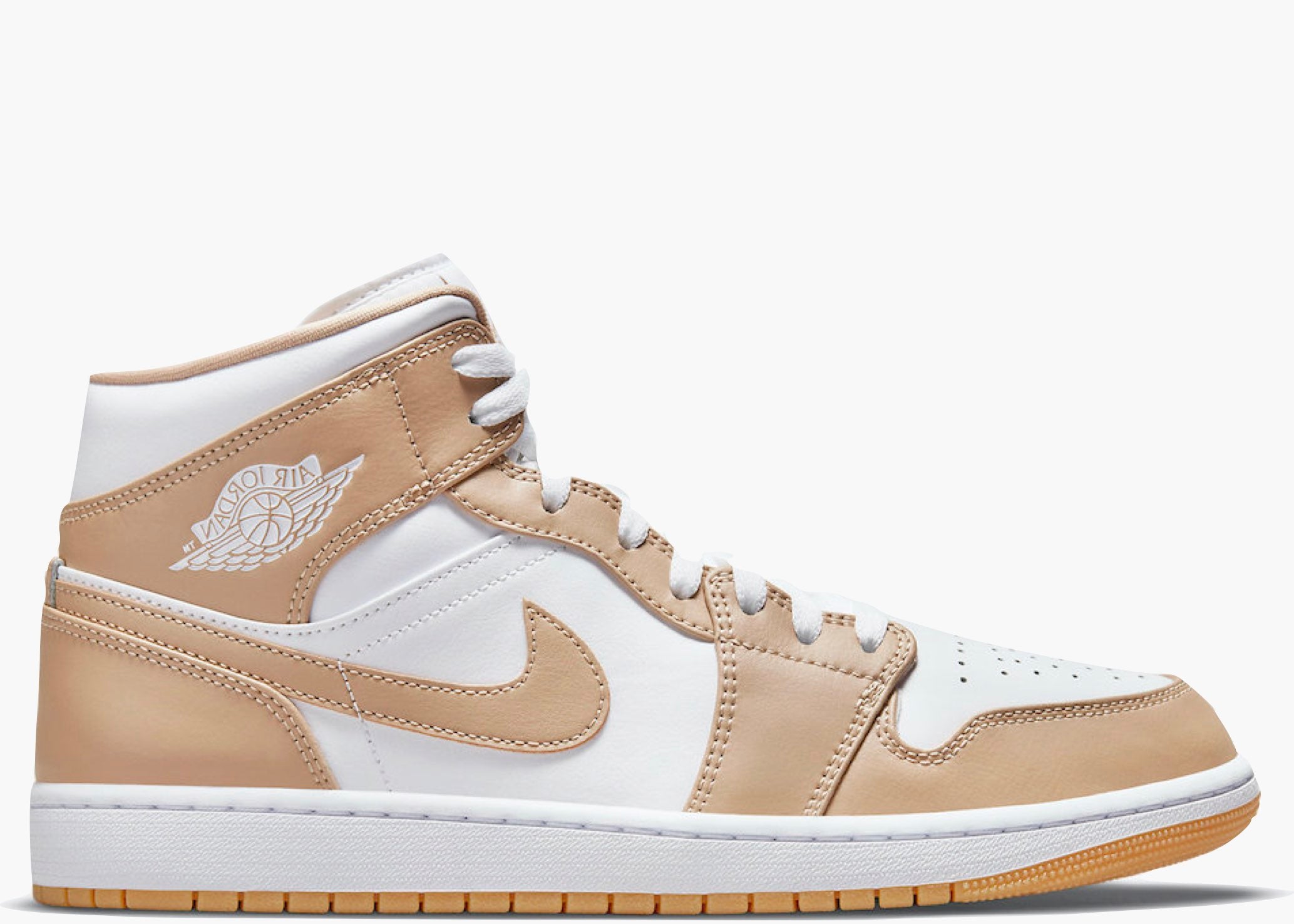 Nike Air Jordan 1 Mid Tan Gum