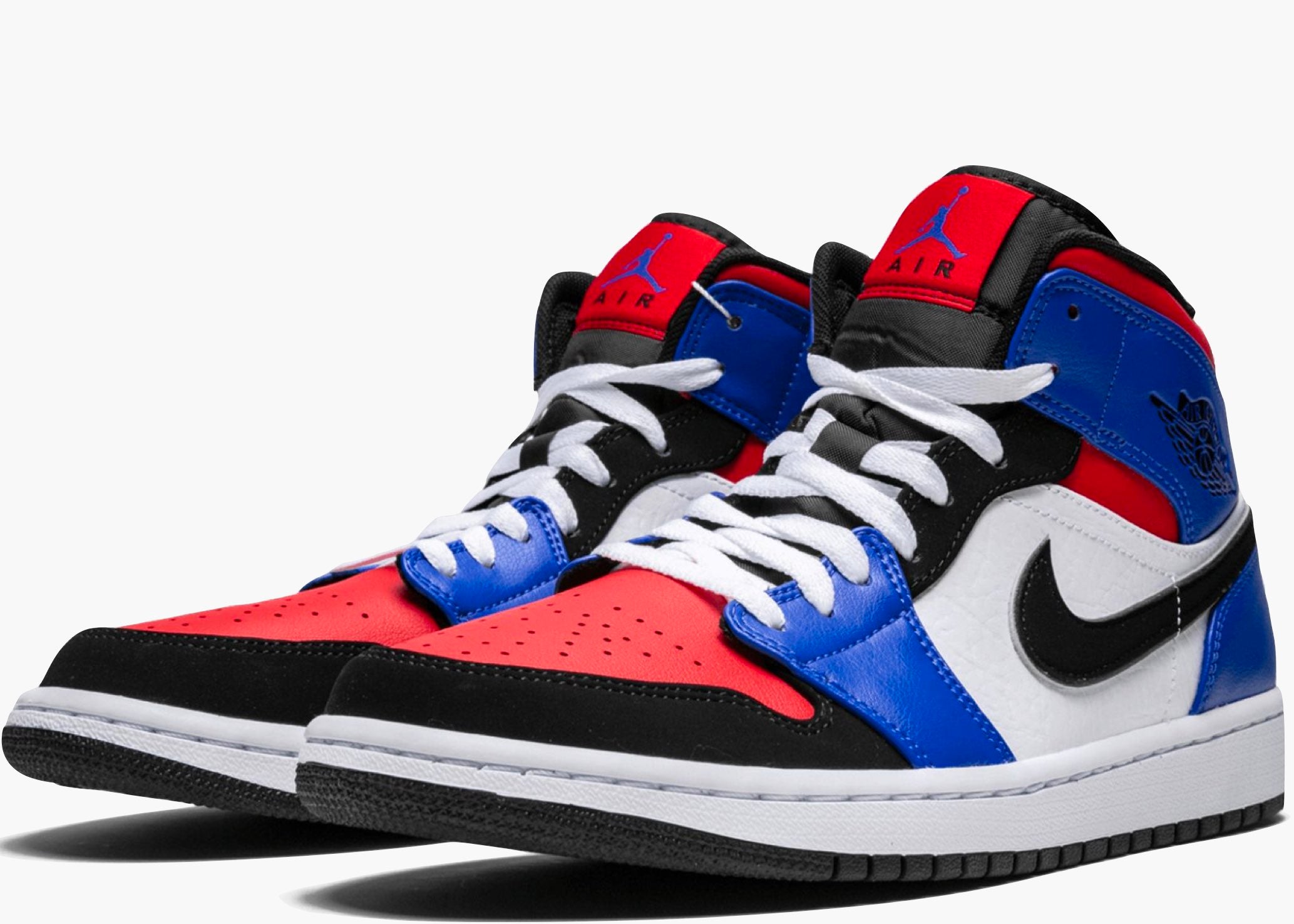 Nike Air Jordan 1 Mid Top 3 554724-124 Hype Clothinga