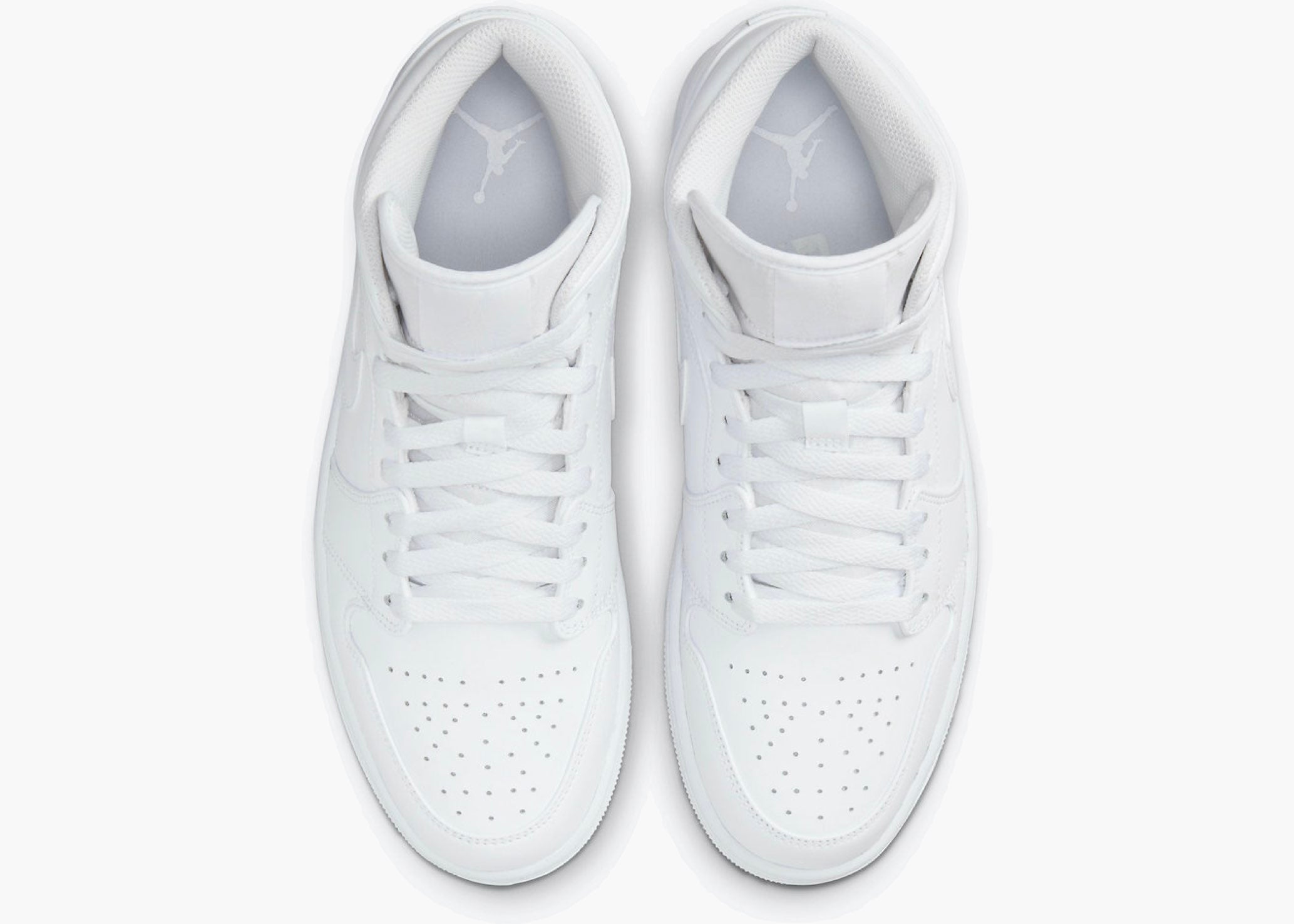Nike Air Jordan 1 Mid Triple White (2022) 554724-136 Hype Clothinga Limited Edition