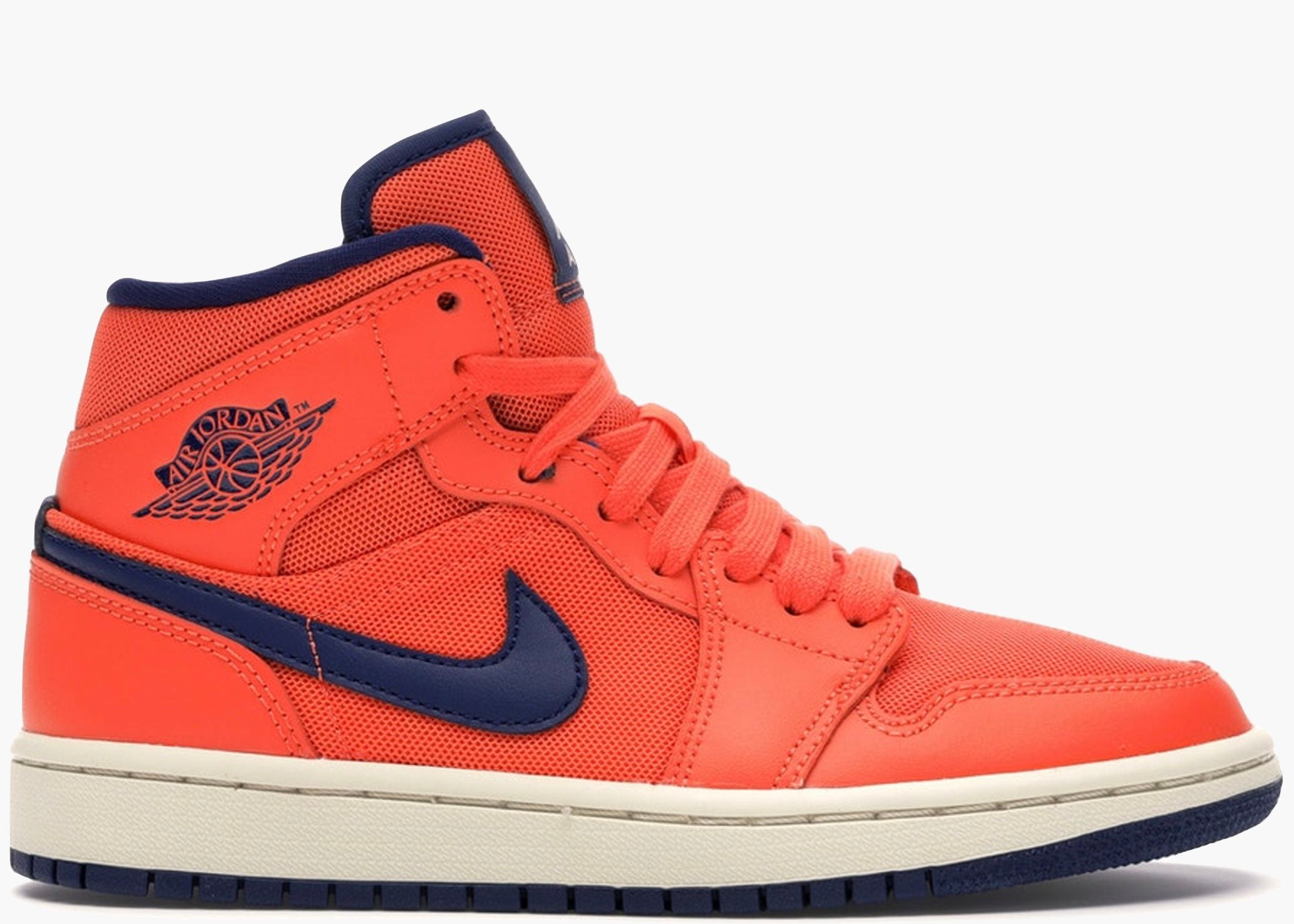 Nike Air Jordan 1 Mid Turf Orange Blue Void (W) CD7240-804 Hype Clothinga Limited Edition