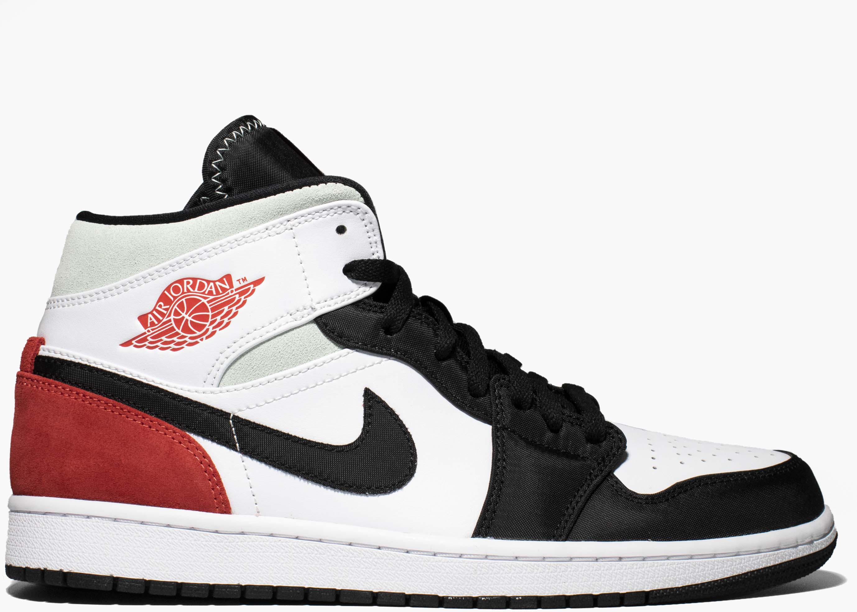 Nike Air Jordan 1 Mid Union Black Toe 852542-100 Hype Clothinga Limited Edition