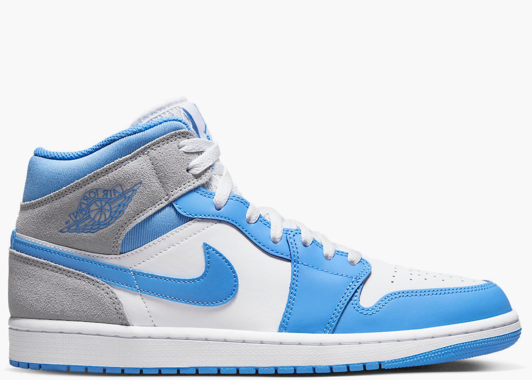 Nike Air Jordan 1 Mid University Blue Grey