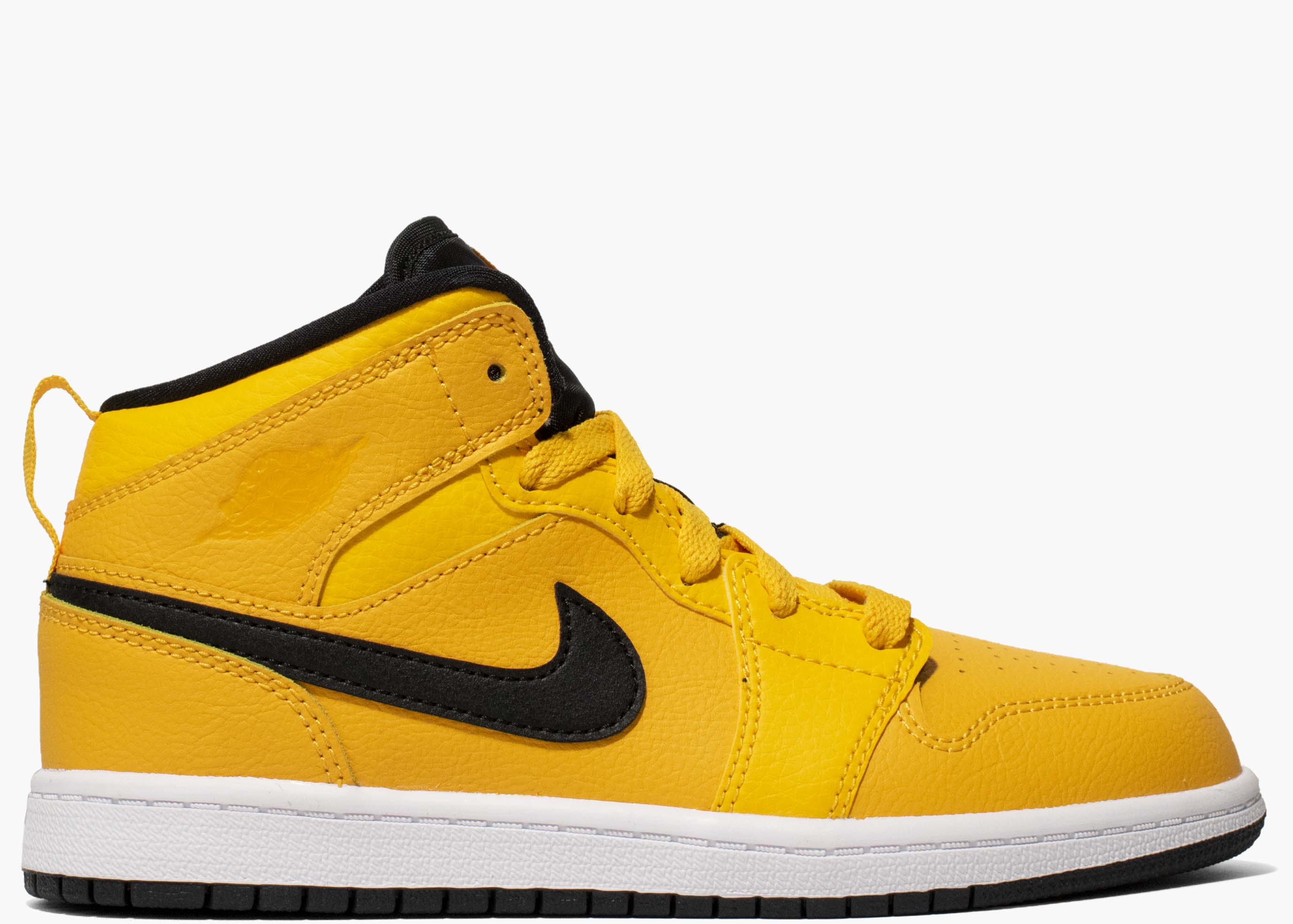 Nike Air Jordan 1 Mid University Gold Black (PS) Hype clothinga Limited Edition