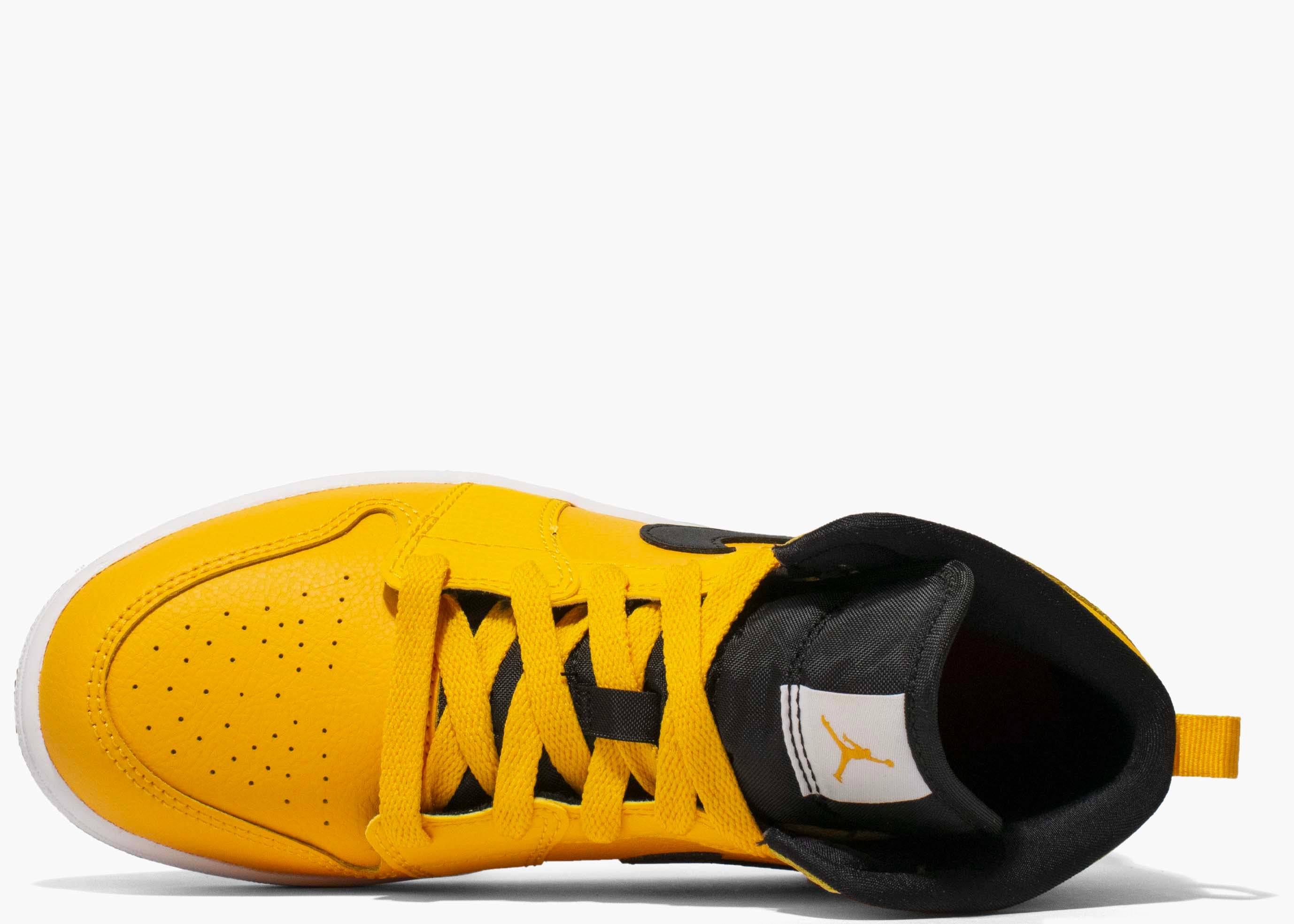 Nike Air Jordan 1 Mid University Gold Black (PS) Hype clothinga Limited Edition