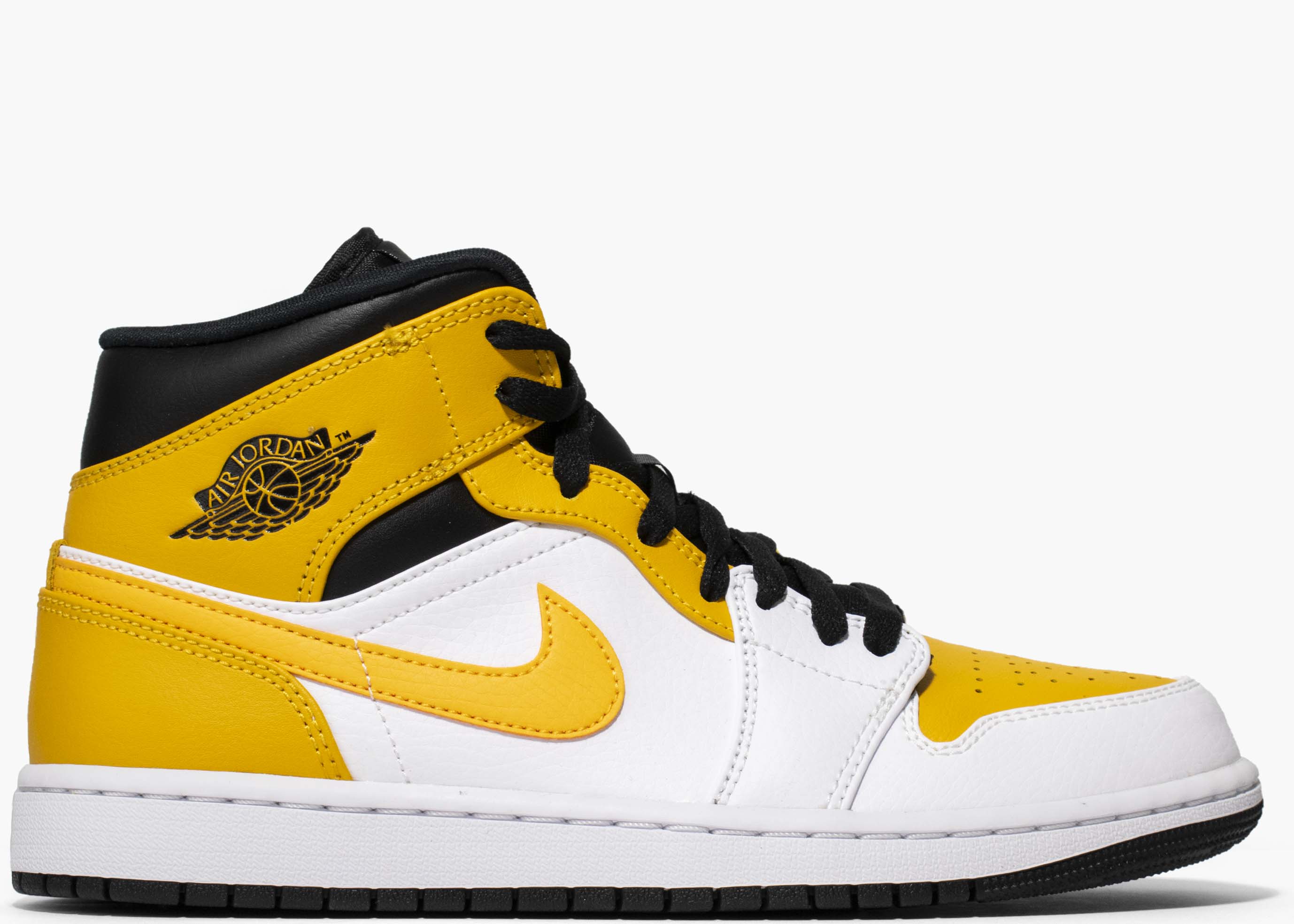 Nike Air Jordan 1 Mid University Gold 554724-170 Hype Clothinga Limited Edition