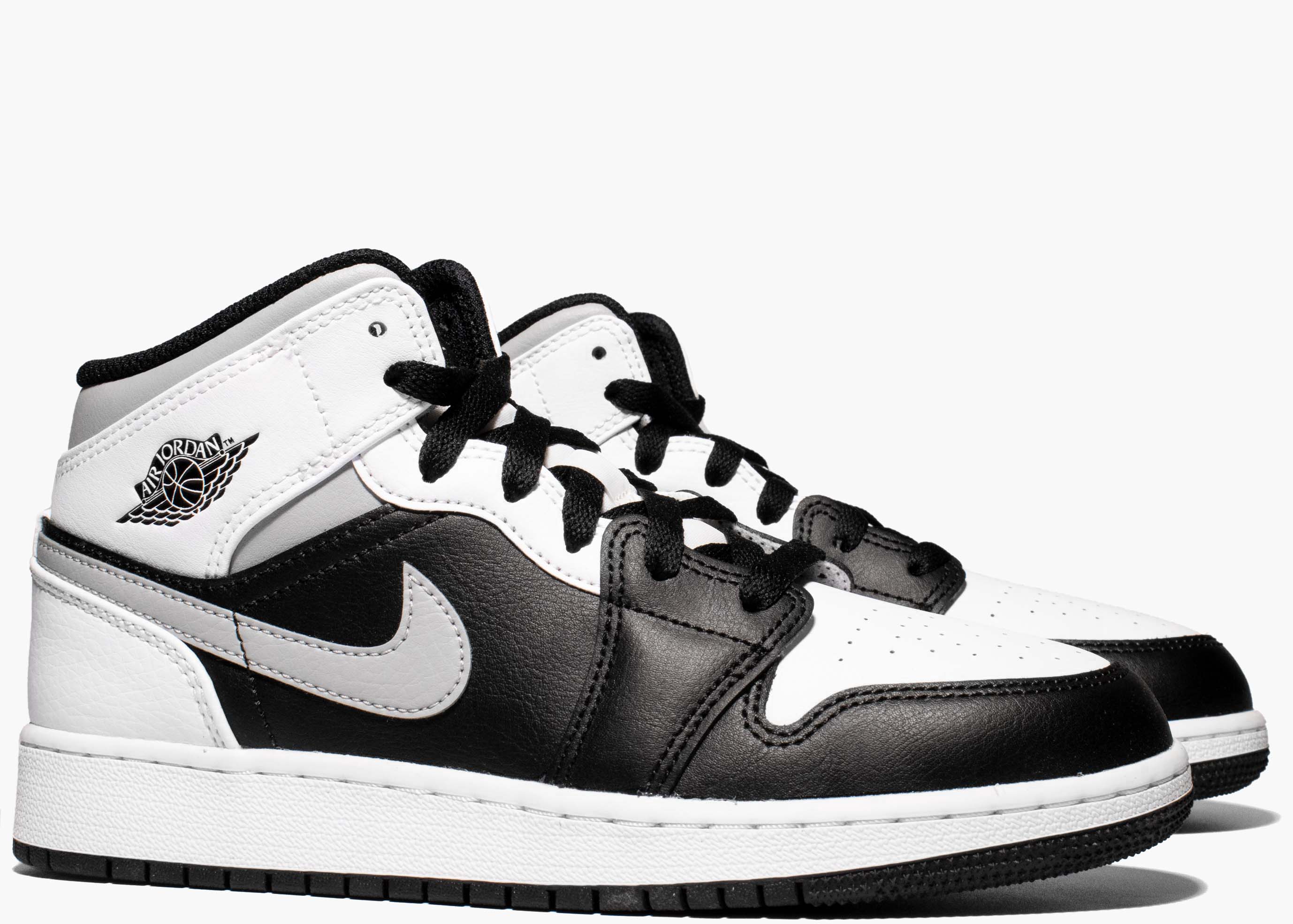 Nike Air Jordan 1 Mid White Shadow (gs) 554725-073 Hype Clothinga Limited Edition