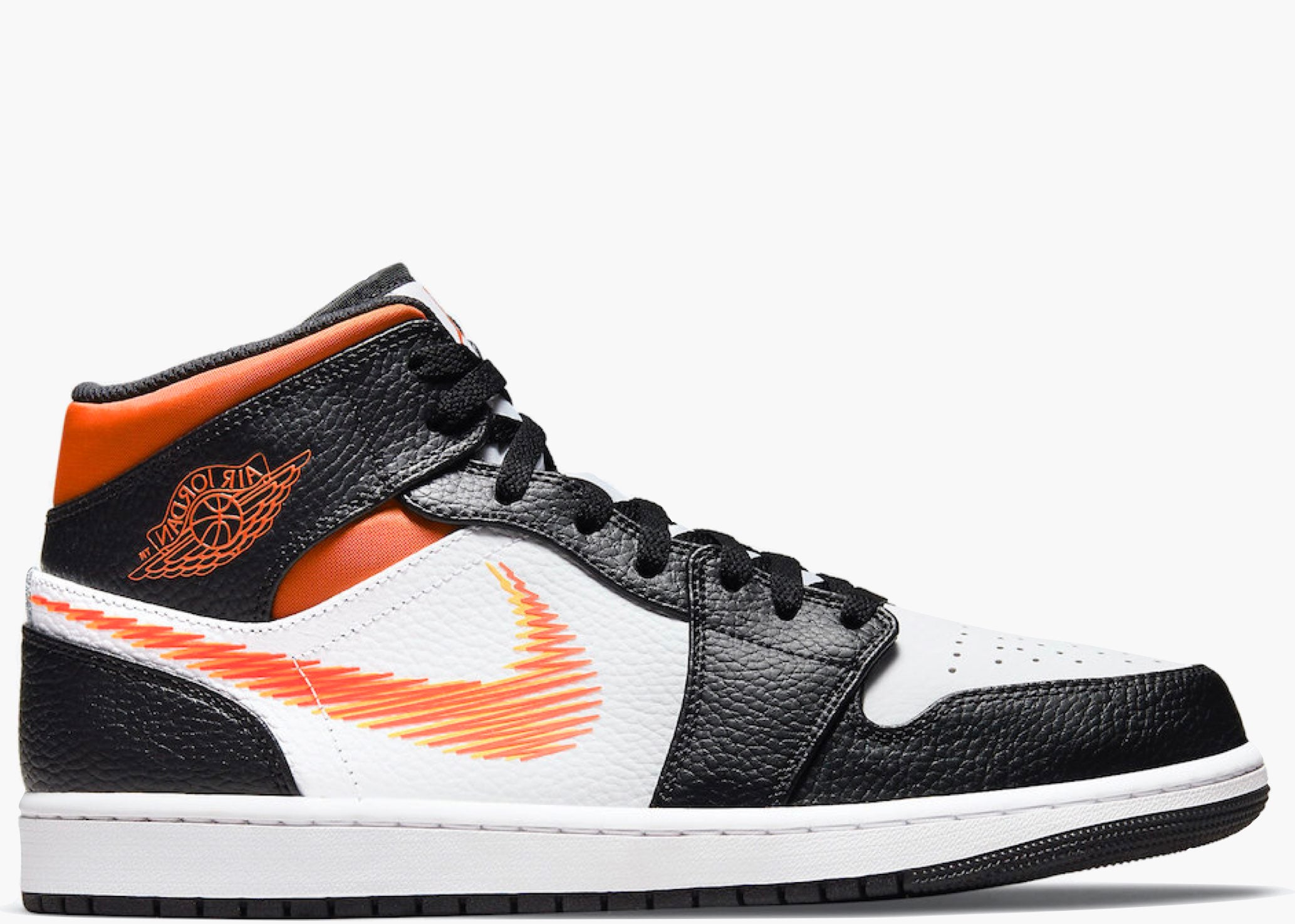 Nike Air Jordan 1 Mid Zig Zag Swoosh