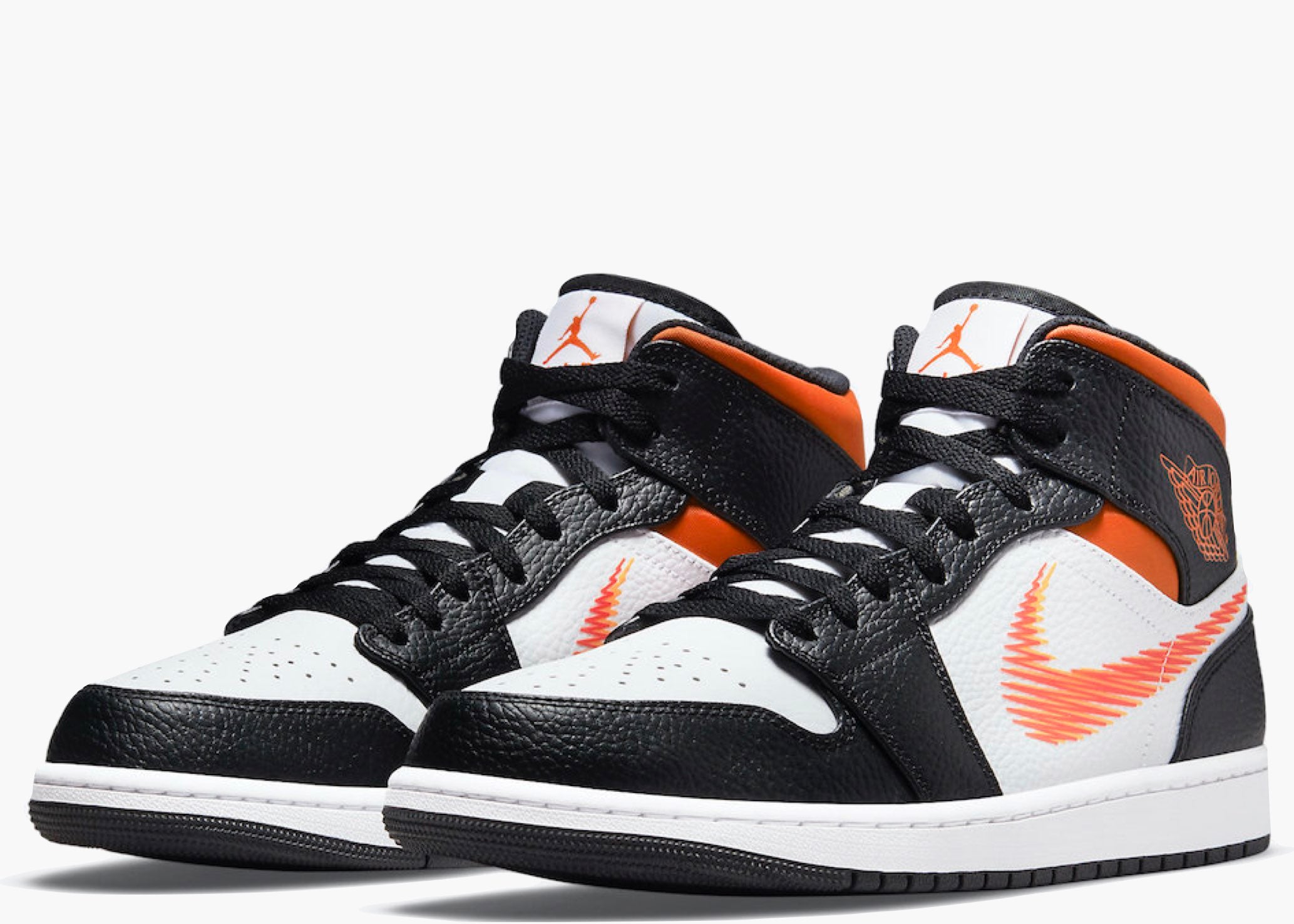 Nike Air Jordan 1 Mid Zig Zag Swoosh