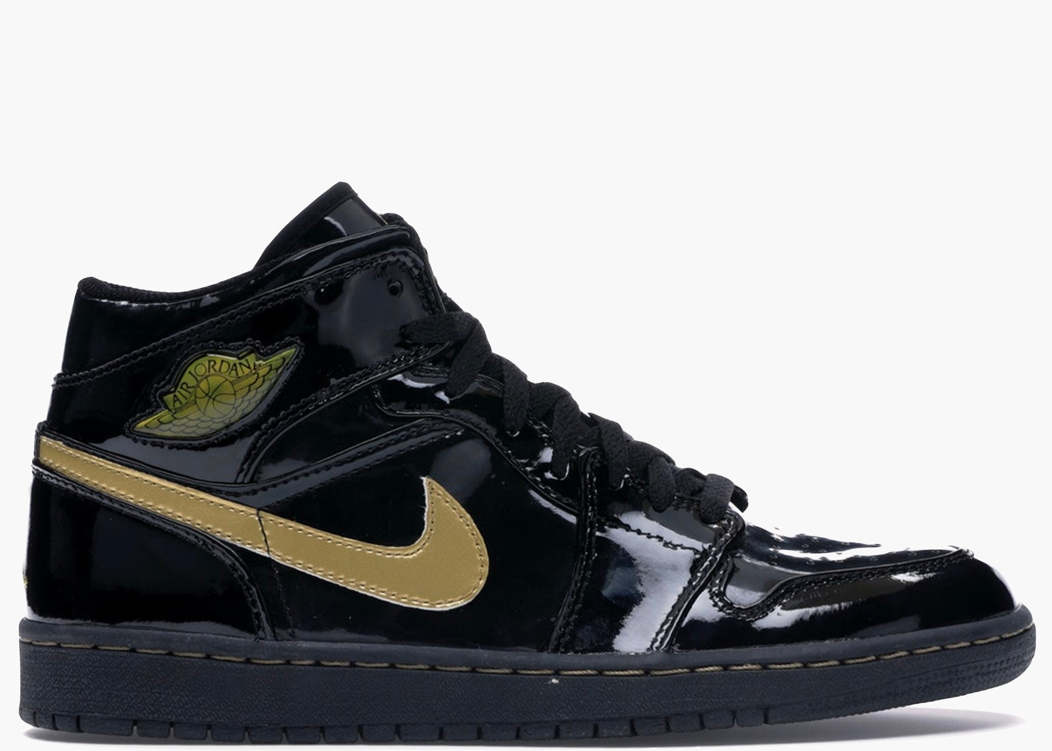 Nike Air Jordan 1 Retro Black Metallic Gold (2003) 136085-070 Hype Clothinga Limited Edition 