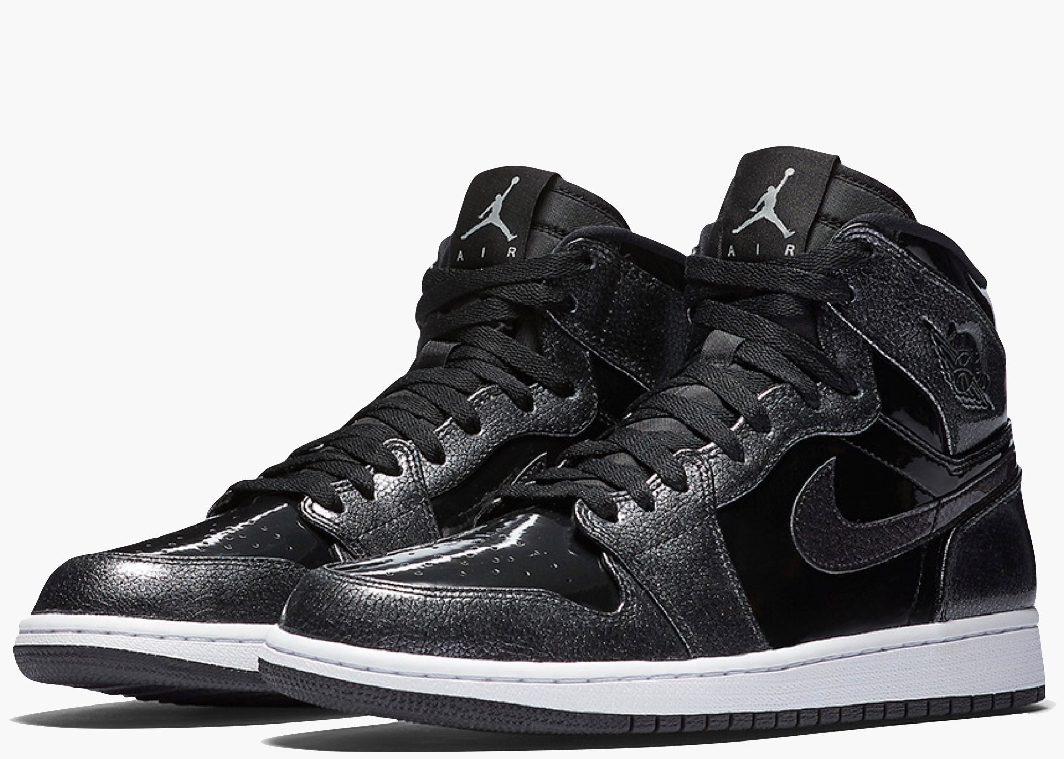 Nike Air Jordan 1 Retro Black Patent 332550-017 Hype Clothinga Limited Edition