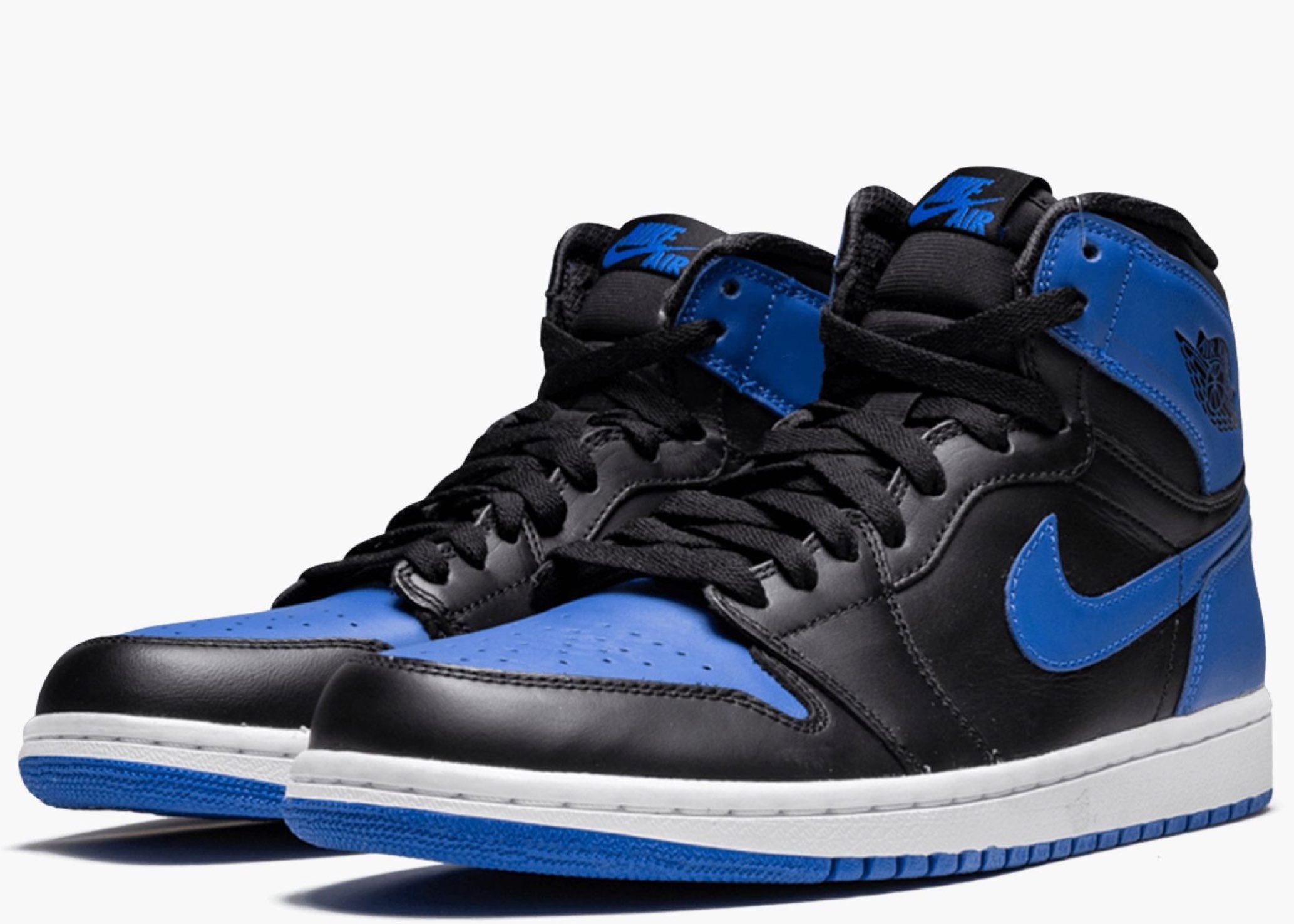 Nike Air Jordan 1 Retro Black Royal Blue (2013) 555088-085 Hype Clothinga Limited Edition