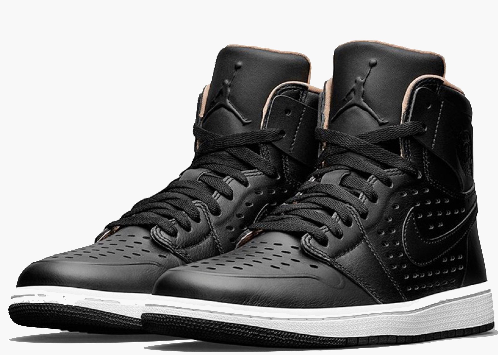 Nike Air Jordan 1 Retro Black Vachetta Tan 845018-030 Hype Clothinga Limited Edition