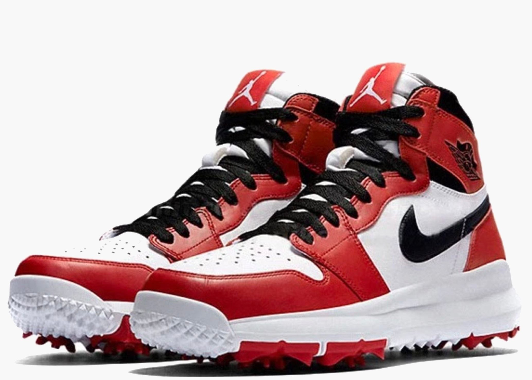 Nike Air Jordan 1 Retro Golf Cleat Chicago 917717-100 Hype Clothinga Limited Edition