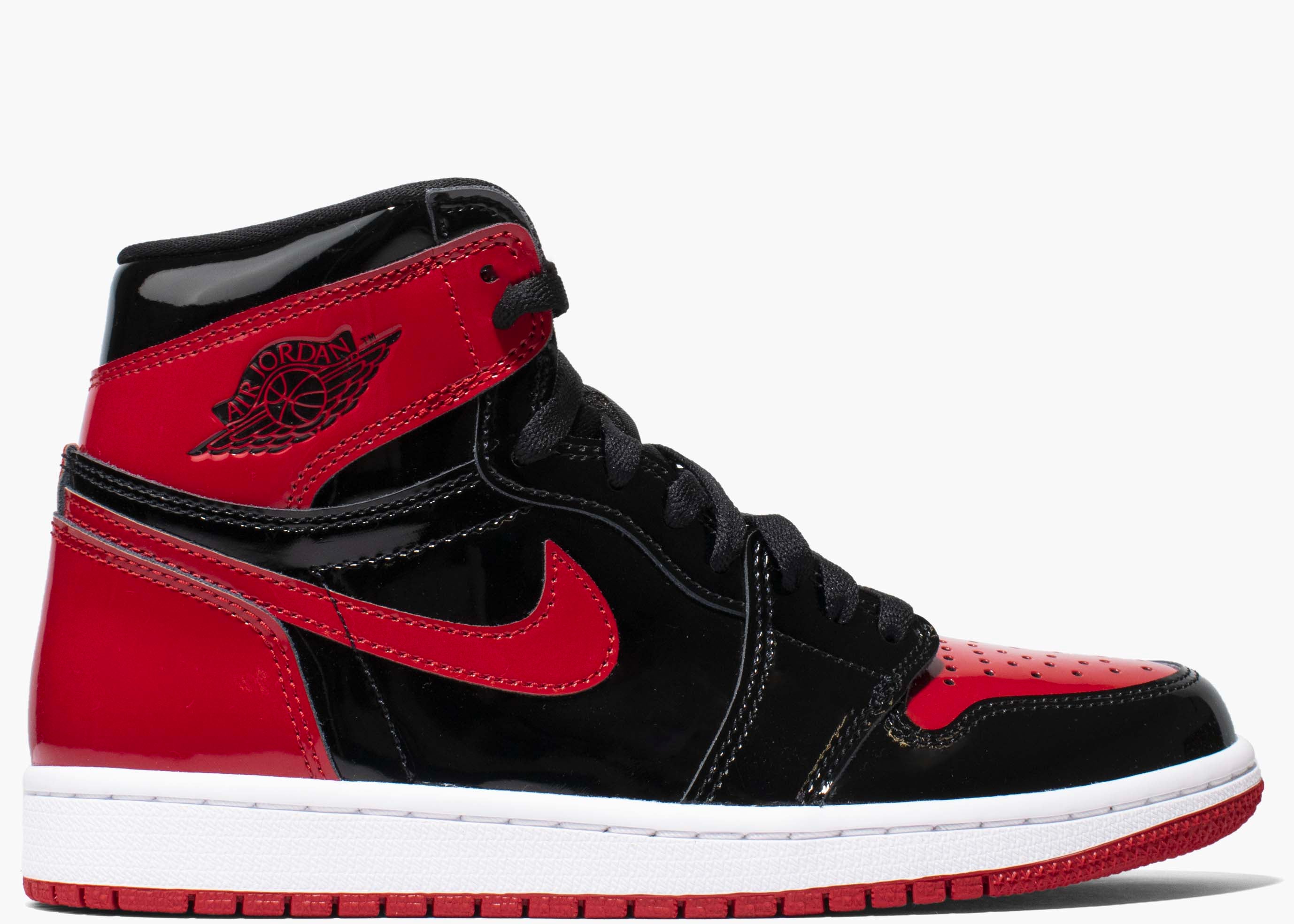 Nike Air Jordan 1 Retro High OG Bred Patent 555088-063 Hype Clothinga Limited Edition