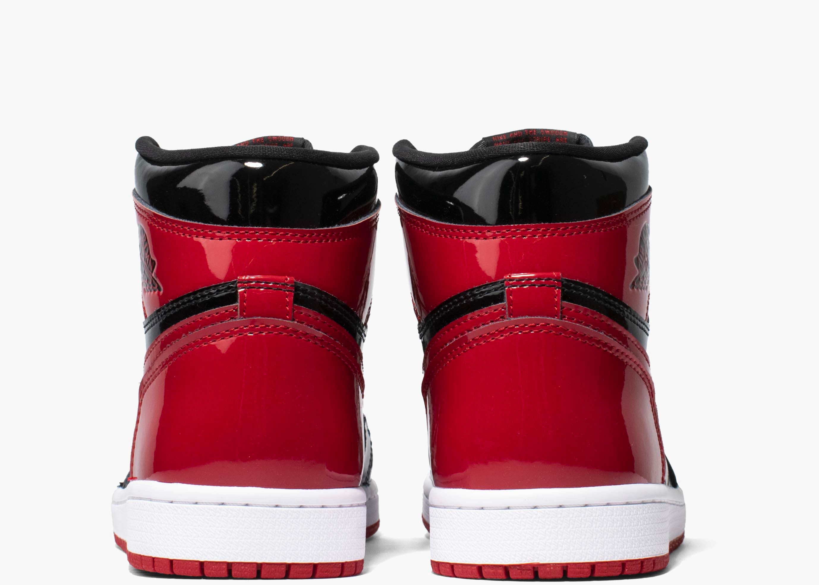 Nike Air Jordan 1 Retro High OG Bred Patent 555088-063 Hype Clothinga Limited Edition