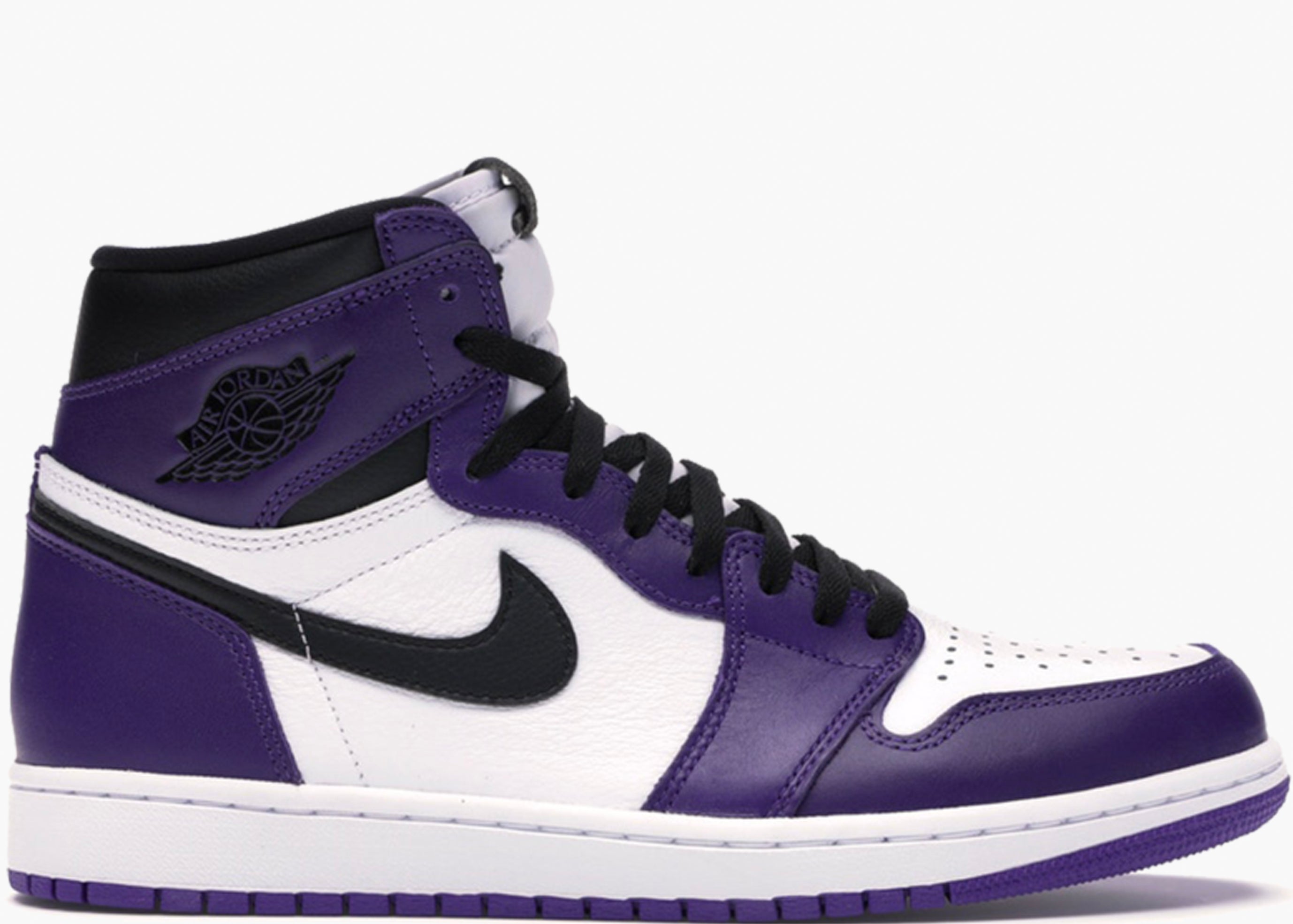 Nike Air Jordan 1 Retro High Purple White 555088-500 Hype Clothinga Limited Edition