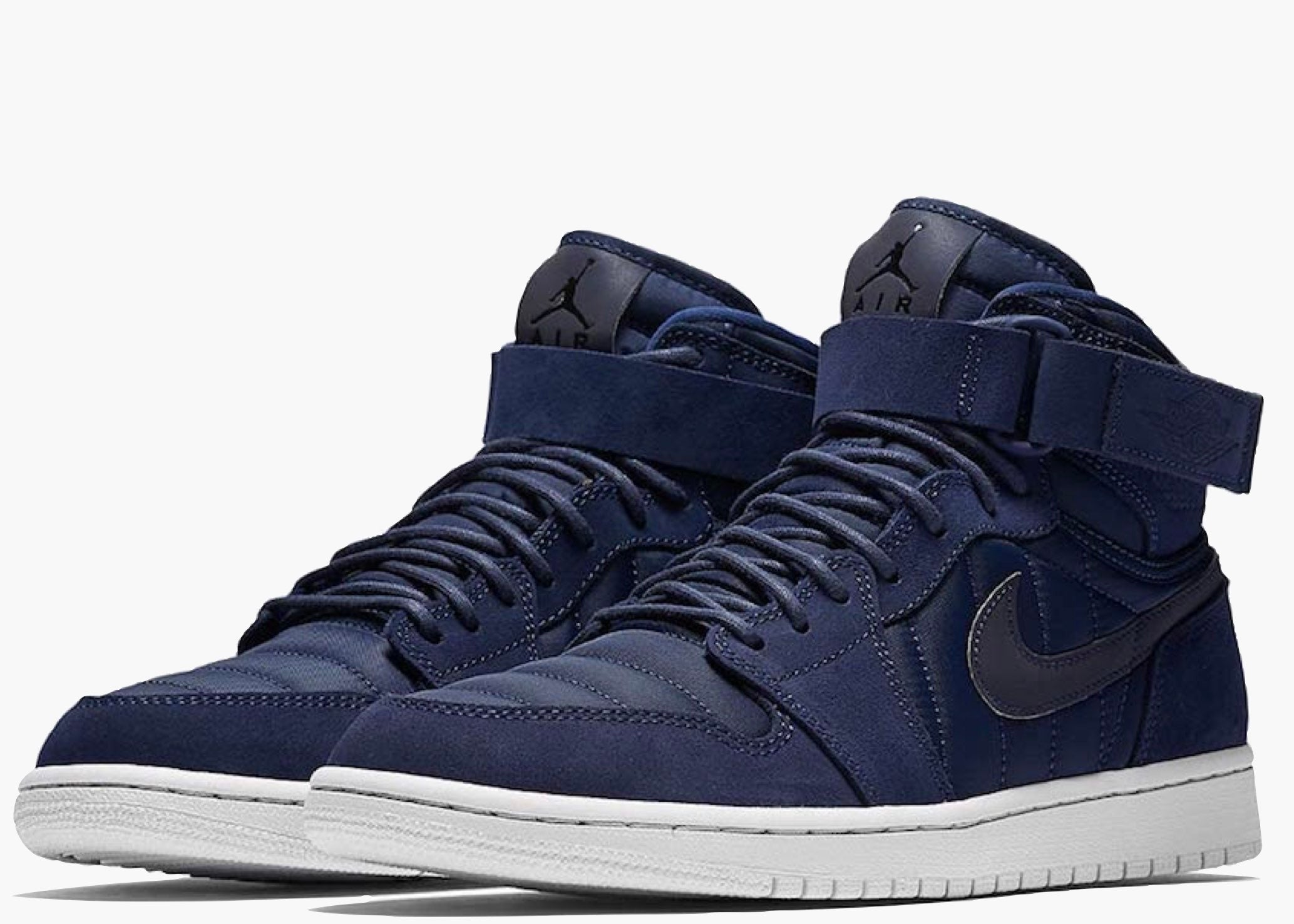 Nike Air Jordan 1 Retro High Strap Midnight Navy 342132-400 Hype Clothinga Limited Edition