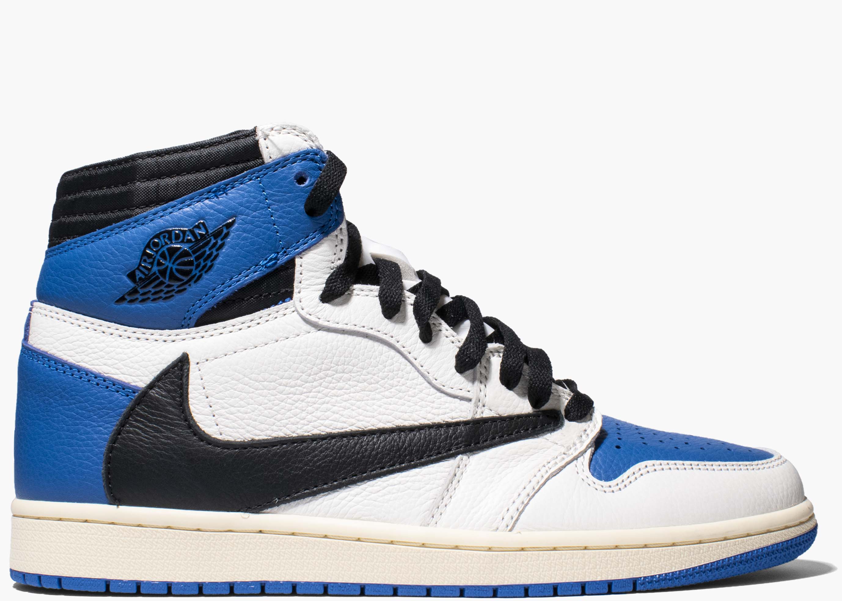 Nike Air Jordan 1 Retro High Travis Scott Fragment Military Blue Hype Clothinga Limited Edition