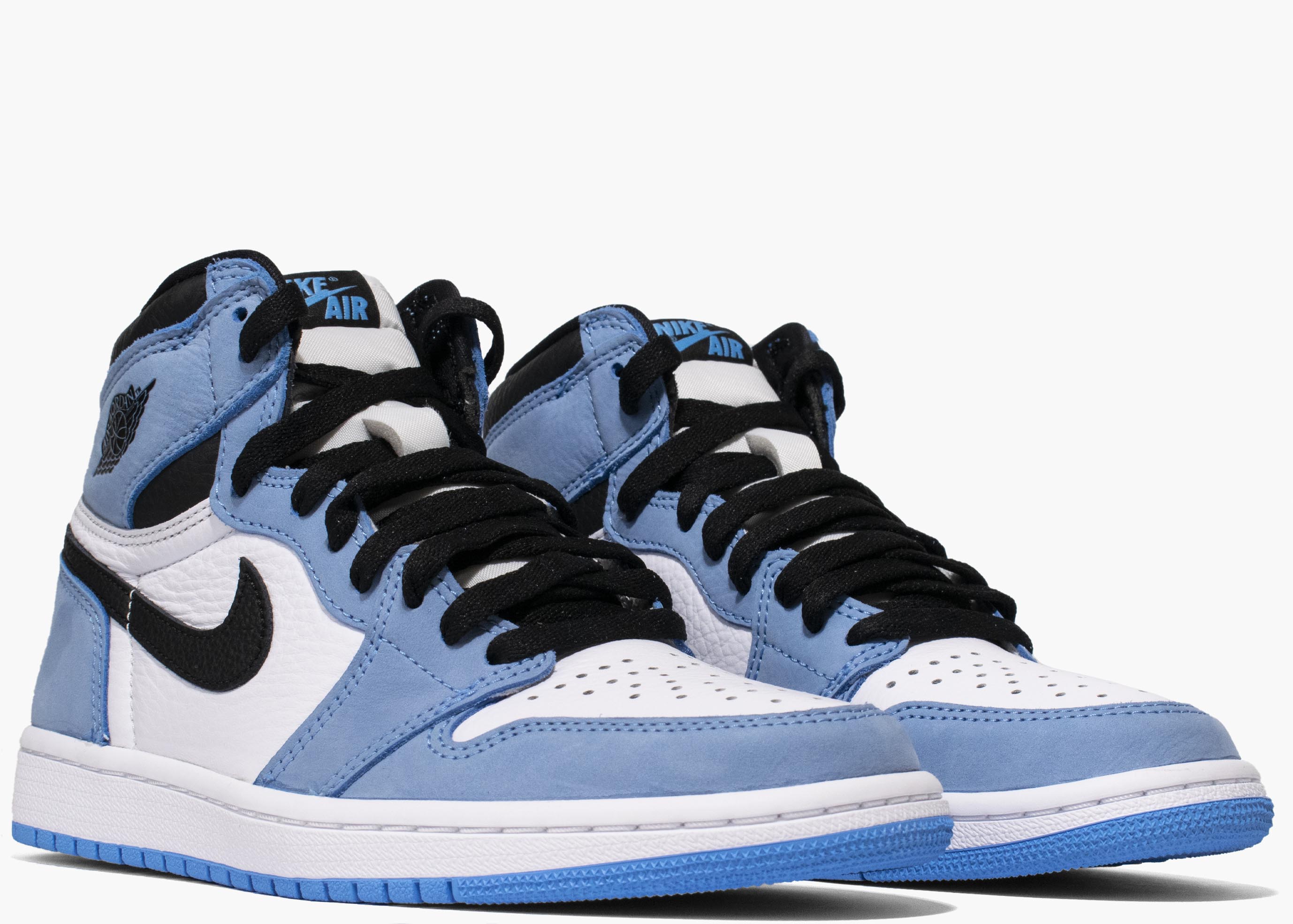 Nike Air Jordan 1 Retro High University Blue Black 555088-134 Hype Clothinga Limited Edition