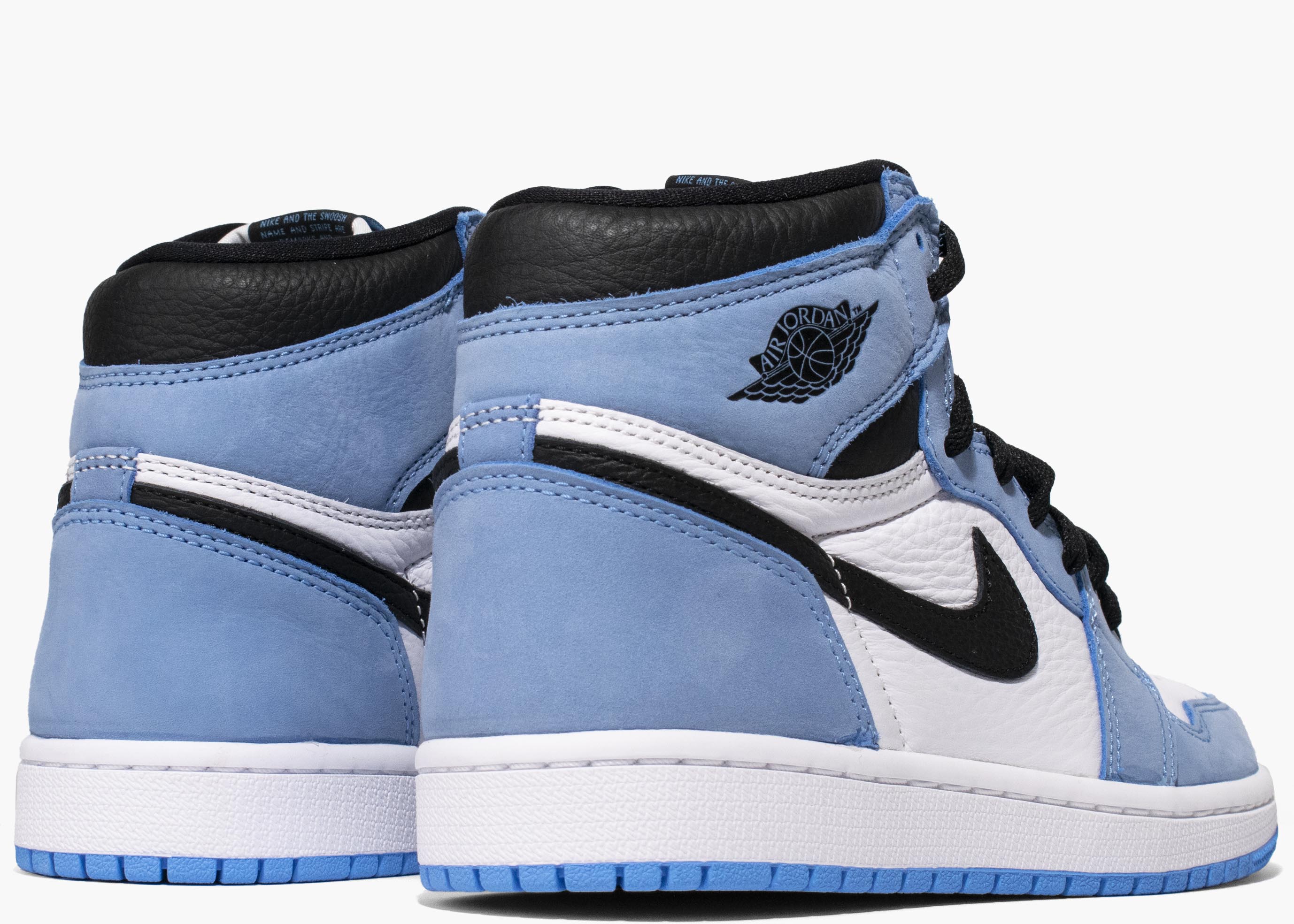 Nike Air Jordan 1 Retro High University Blue Black 555088-134 Hype Clothinga Limited Edition