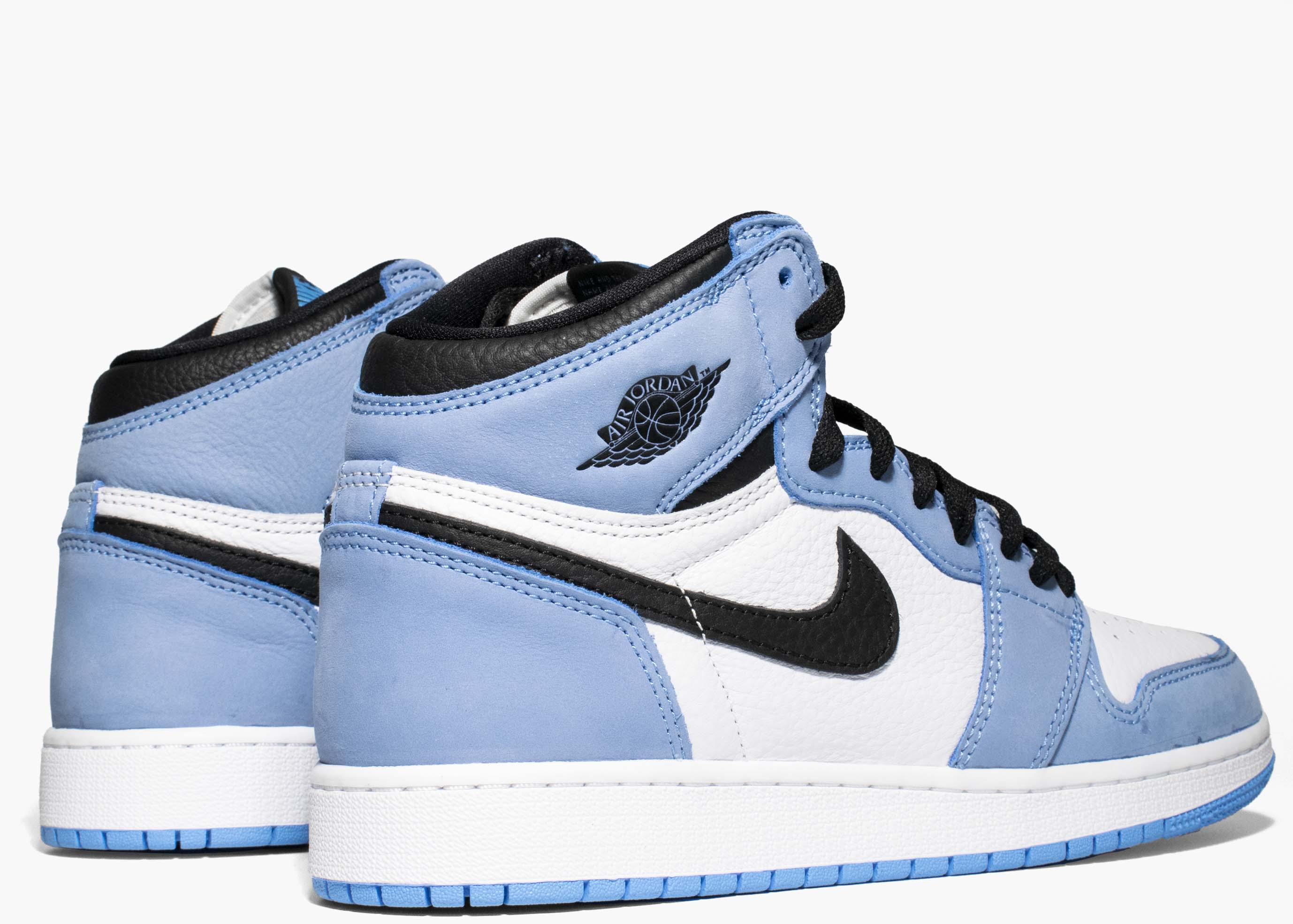 Nike Air Jordan 1 Retro High White University Blue Black (GS) 575441-134 Hype Clothinga Limited Edition