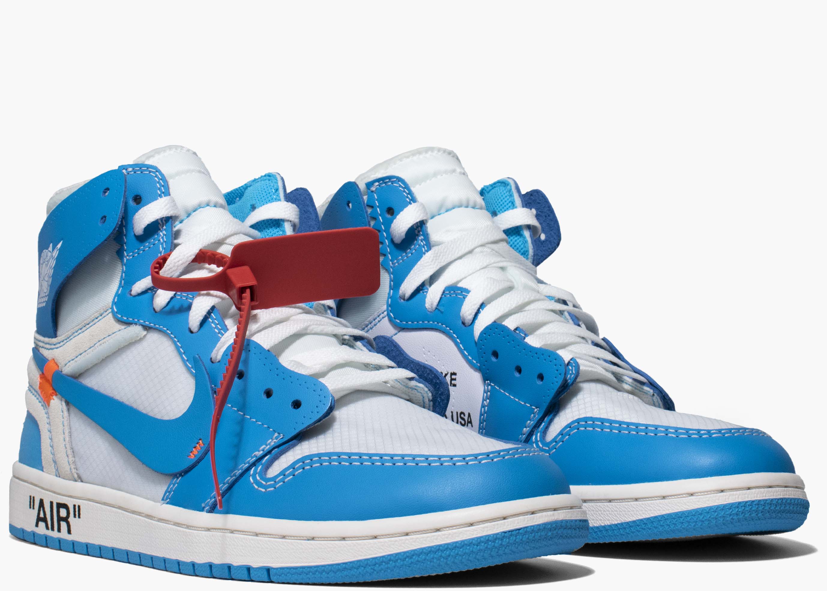 Nike Air Jordan 1 Retro High X Off-white Unc AQ0818-148 Hype Clothinga Limited Edition