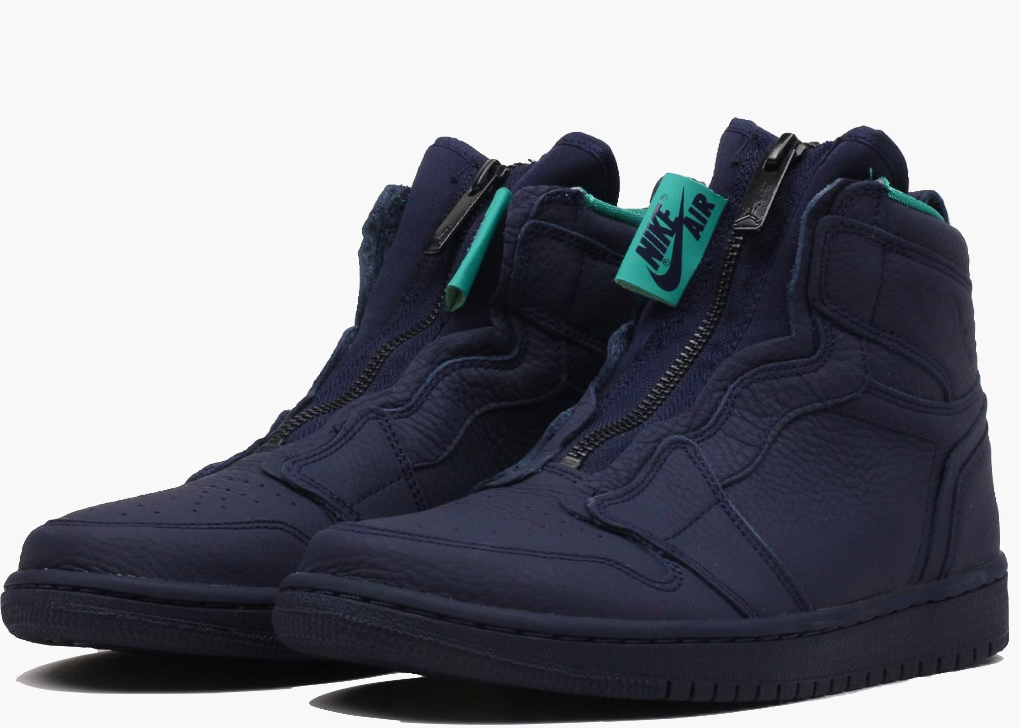 Nike Air Jordan 1 Retro High Zip Blackened Blue (W) AQ3742-403 Hype Clothinga Limited Edition