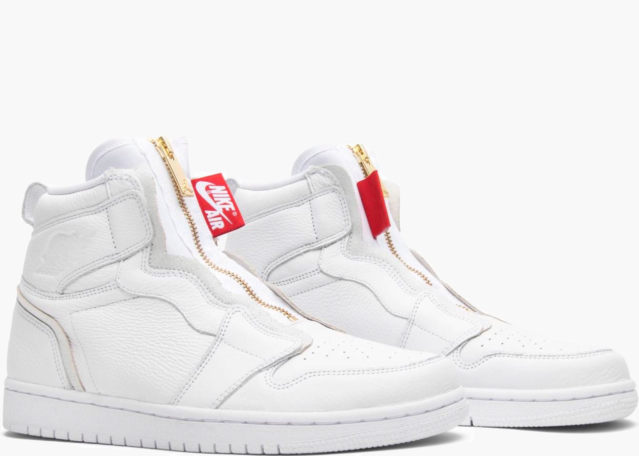 Nike Air Jordan 1 Retro High Zip White (w) AQ3742-116 Hype Clothinga